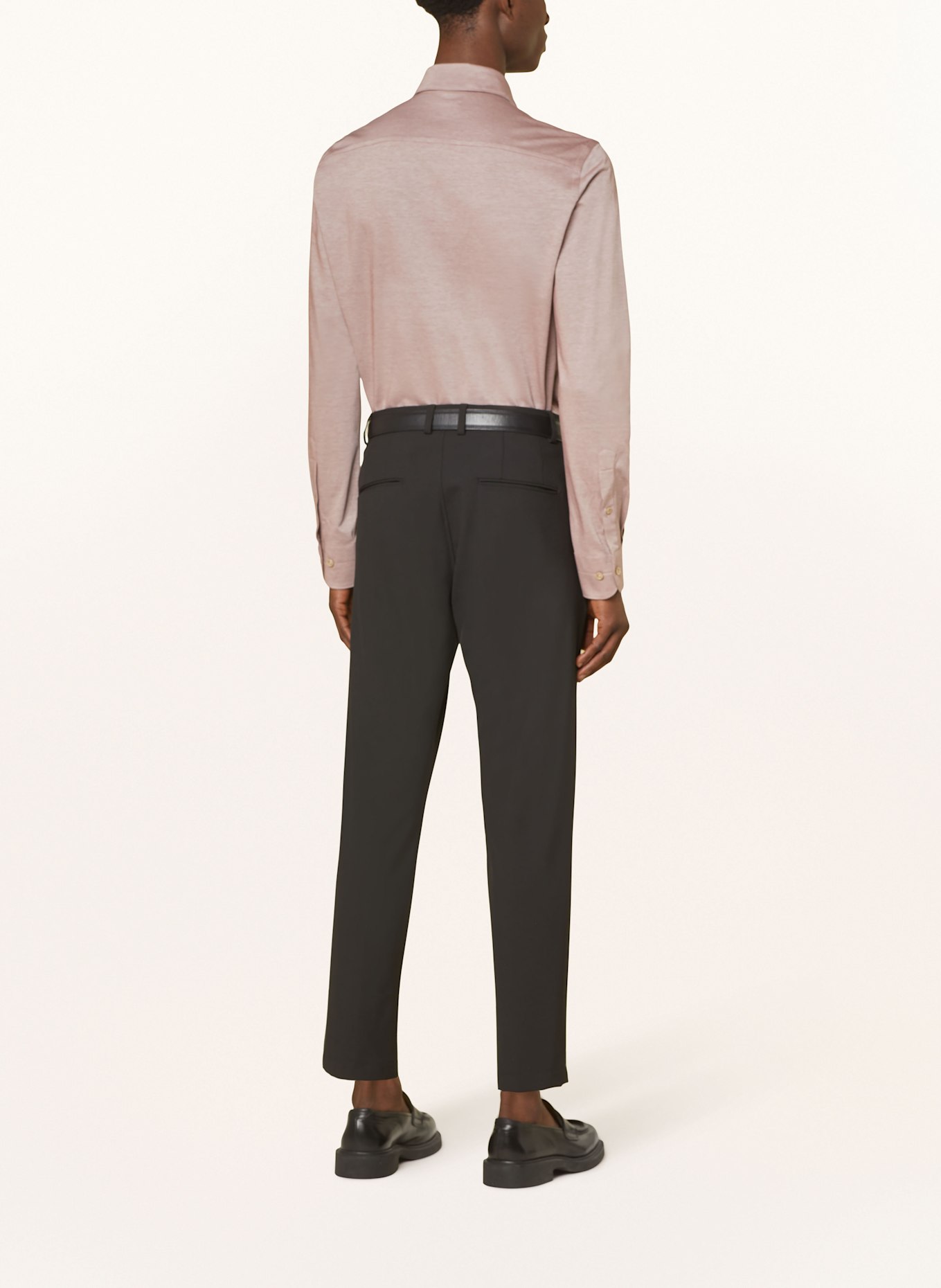 PROFUOMO Shirt slim fit in light brown
