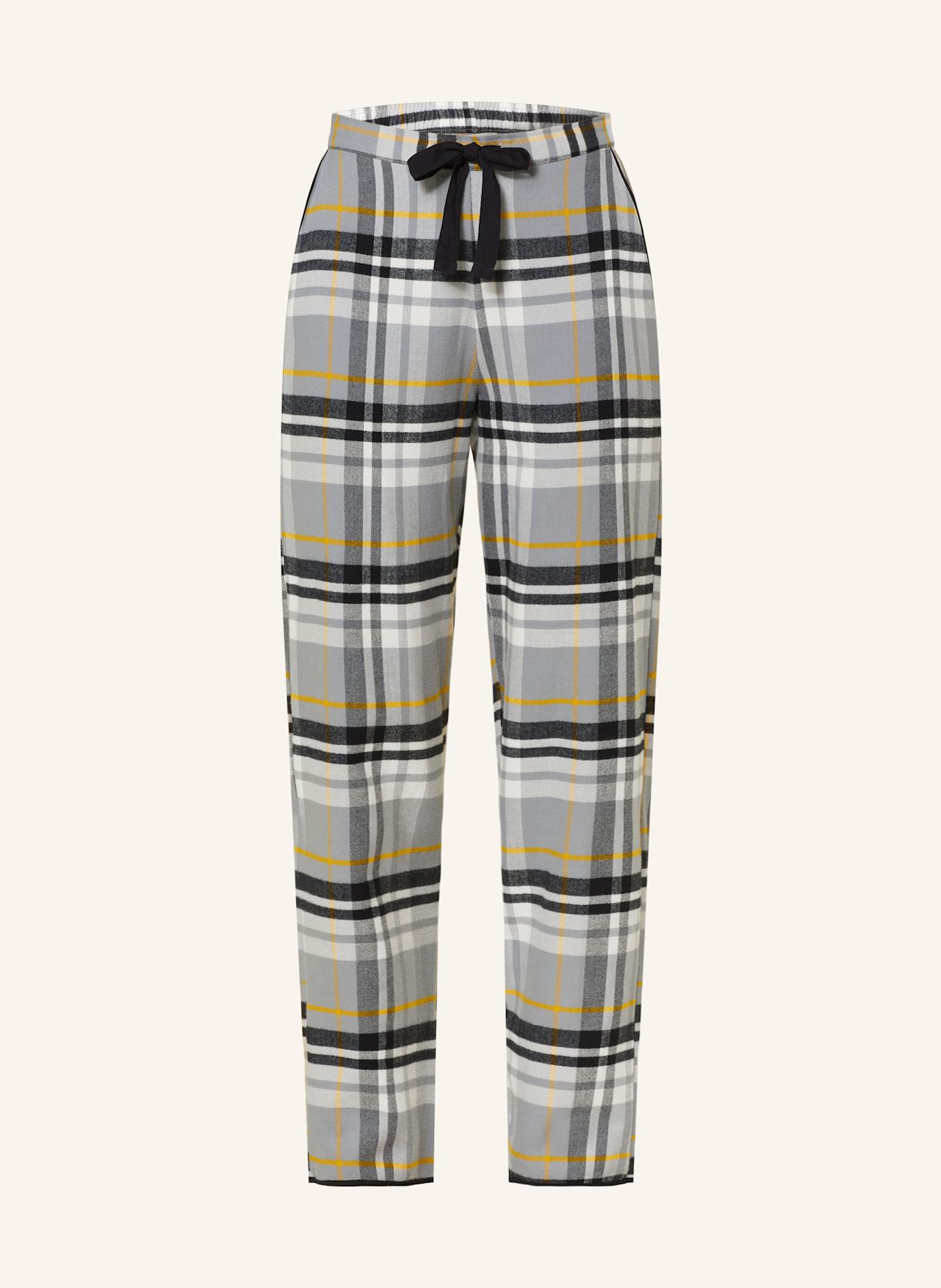 Yellow flannel pajamas outlet