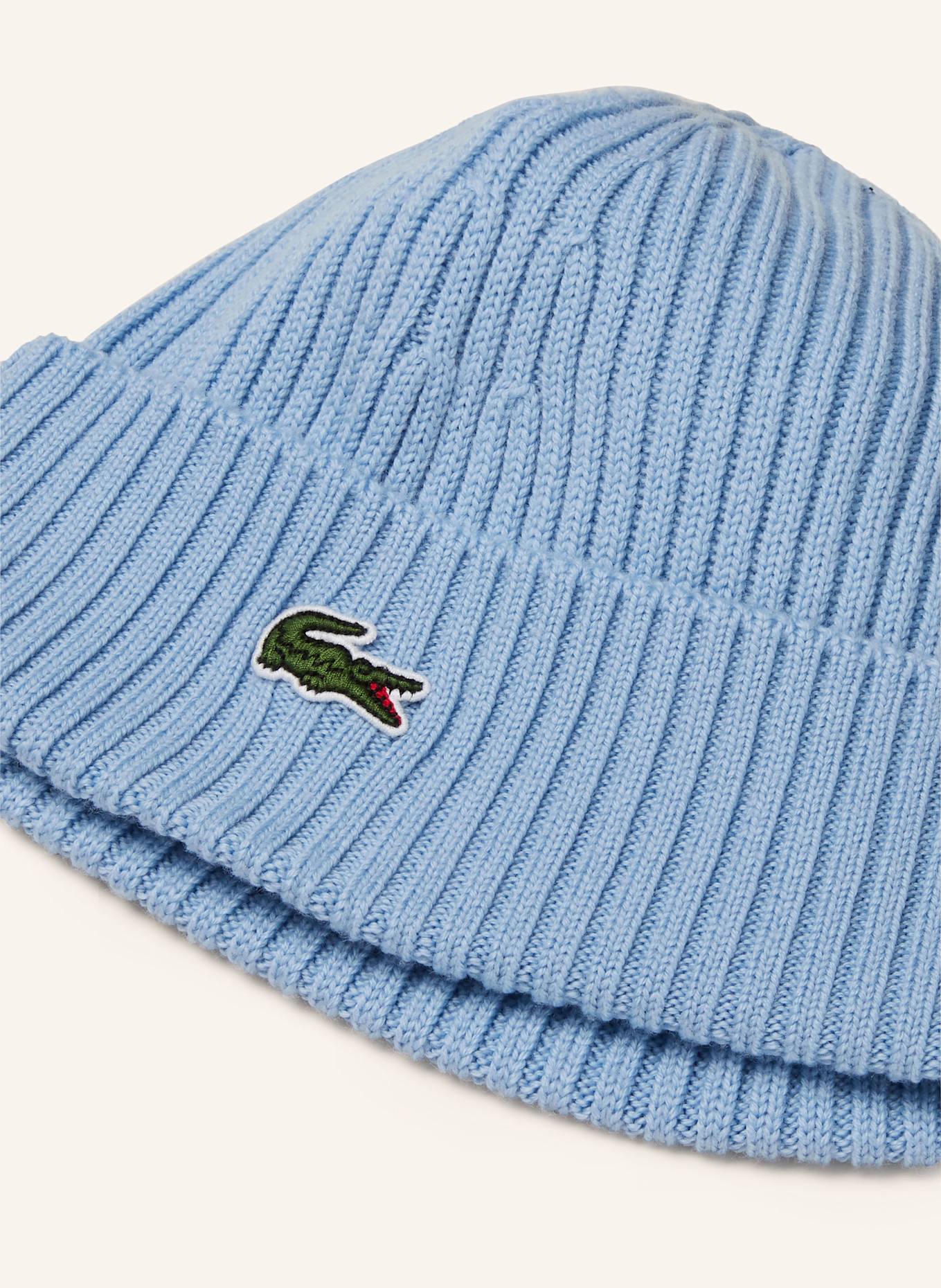 LACOSTE Mütze: HELLBLAU