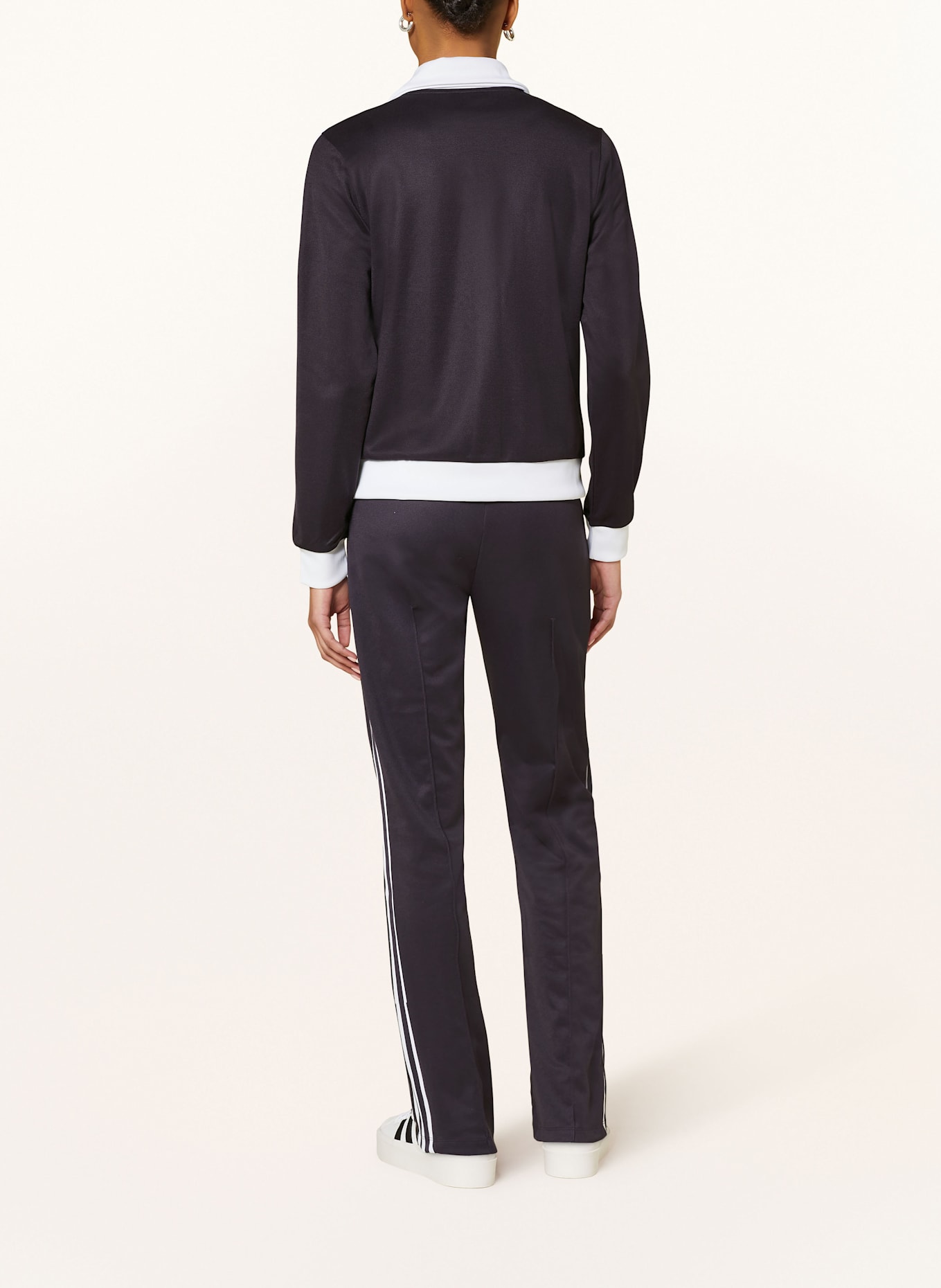 adidas Originals Piqué-Trainingsjacke BECKENBAUER TT: DUNKELBLAU/ WEISS
