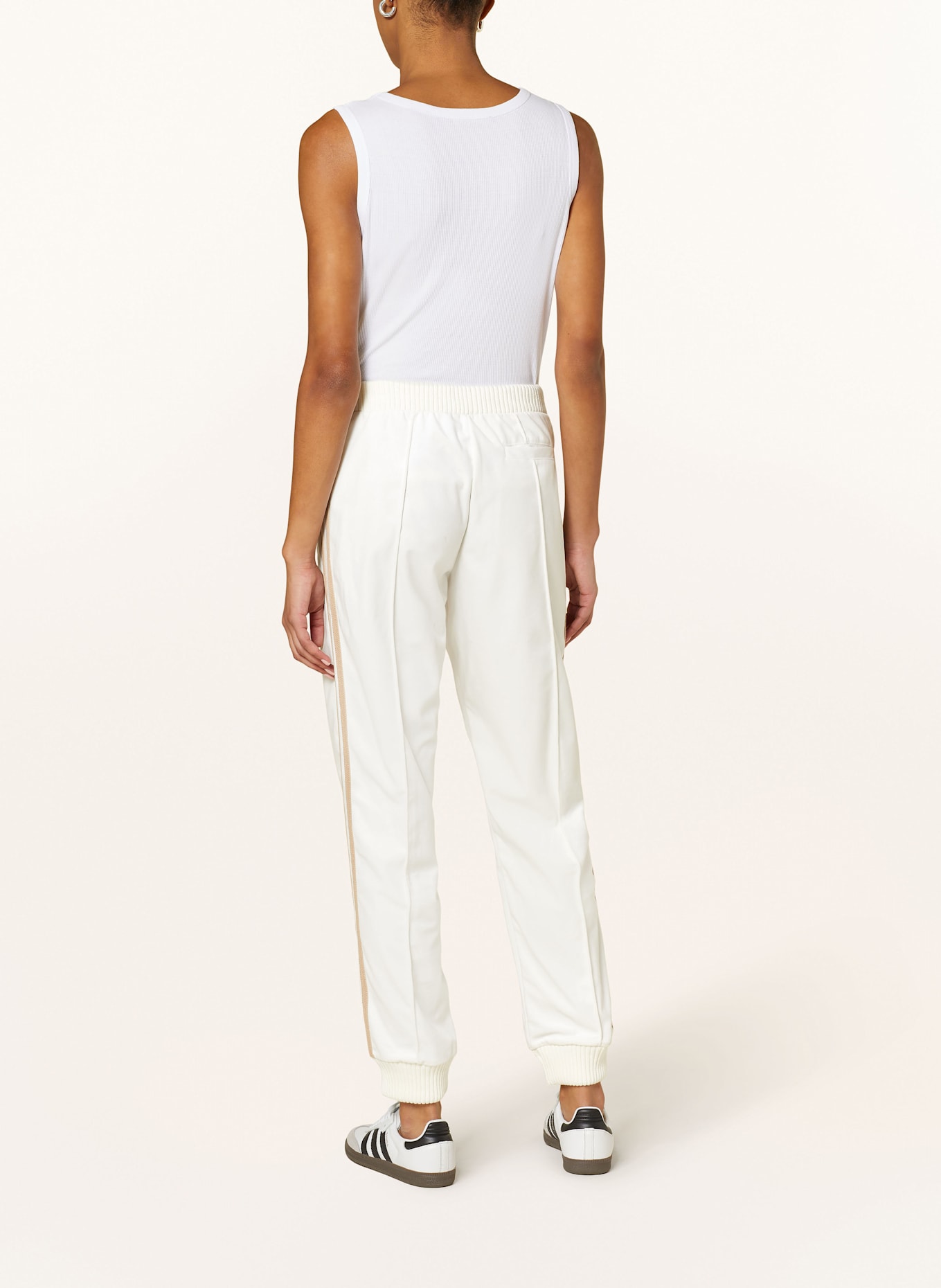 Adidas originals white pants 2025