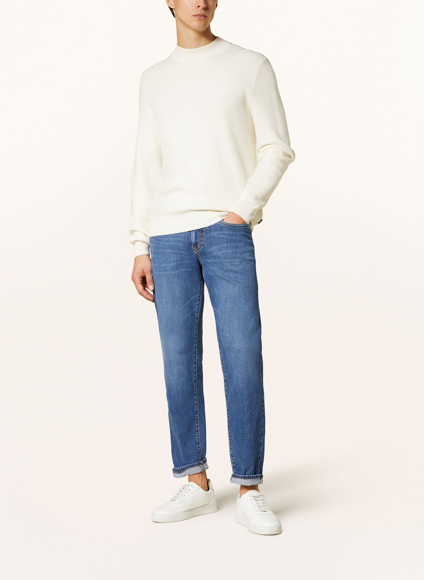 BRAX Jeans CURT tapered fit, Color: 25 Eleventy flared linen midi-dress (Image 2)