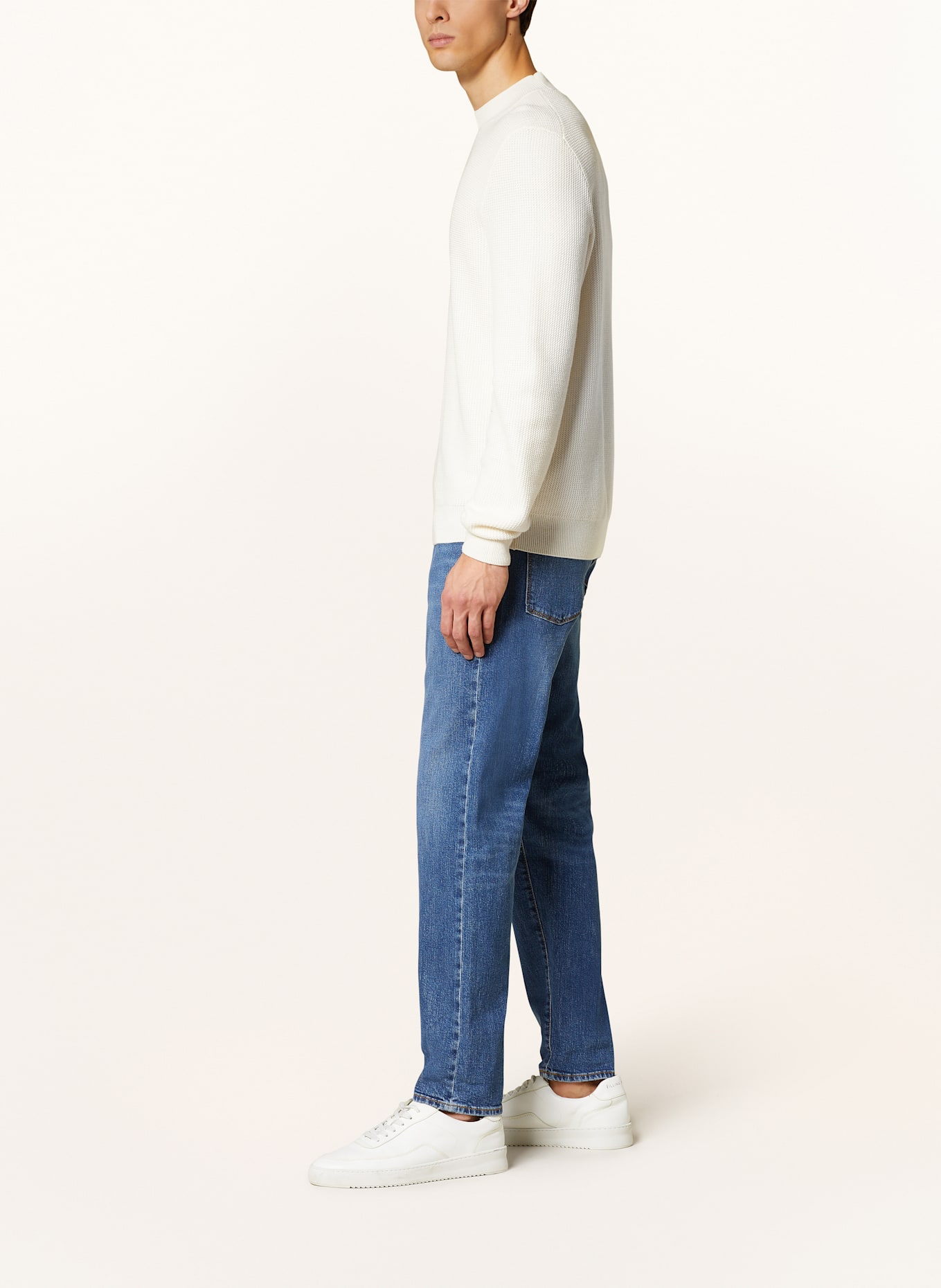BRAX Jeans CURT tapered fit, Color: 25 Eleventy flared linen midi-dress (Image 4)