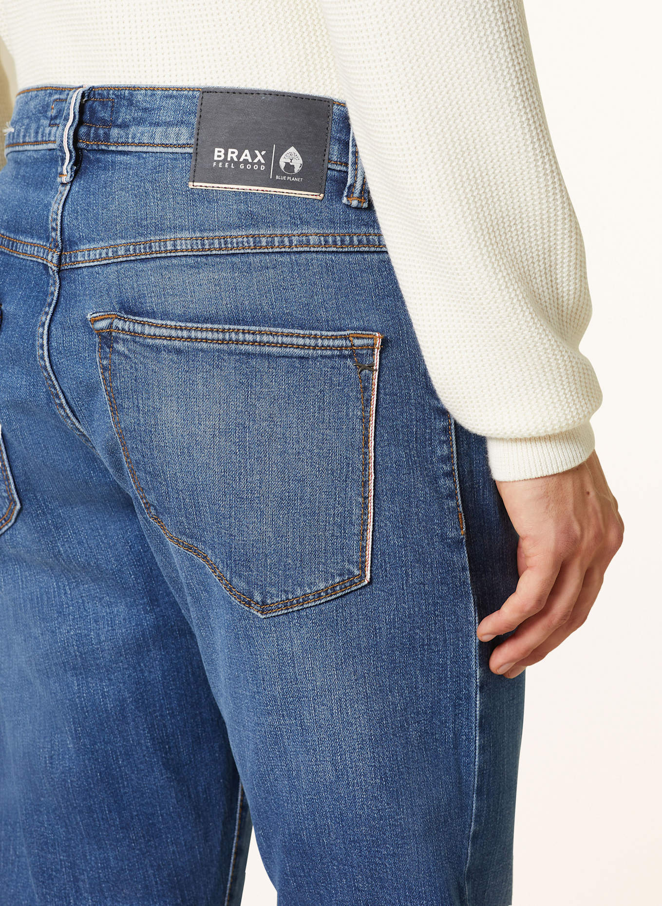 BRAX Jeans CURT tapered fit, Color: 25 Eleventy flared linen midi-dress (Image 6)