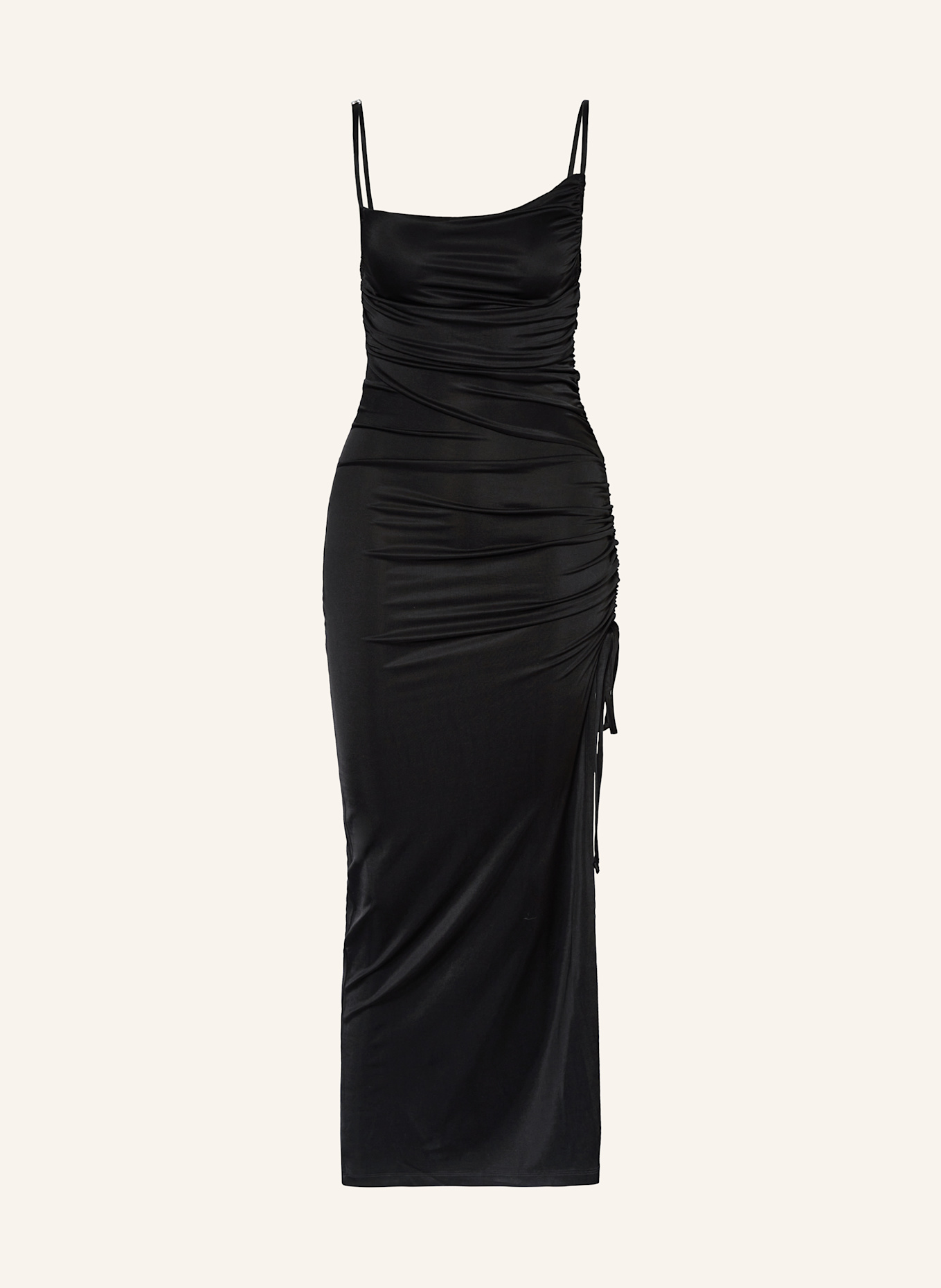 HUGO Satin dress NESANA in 001 black
