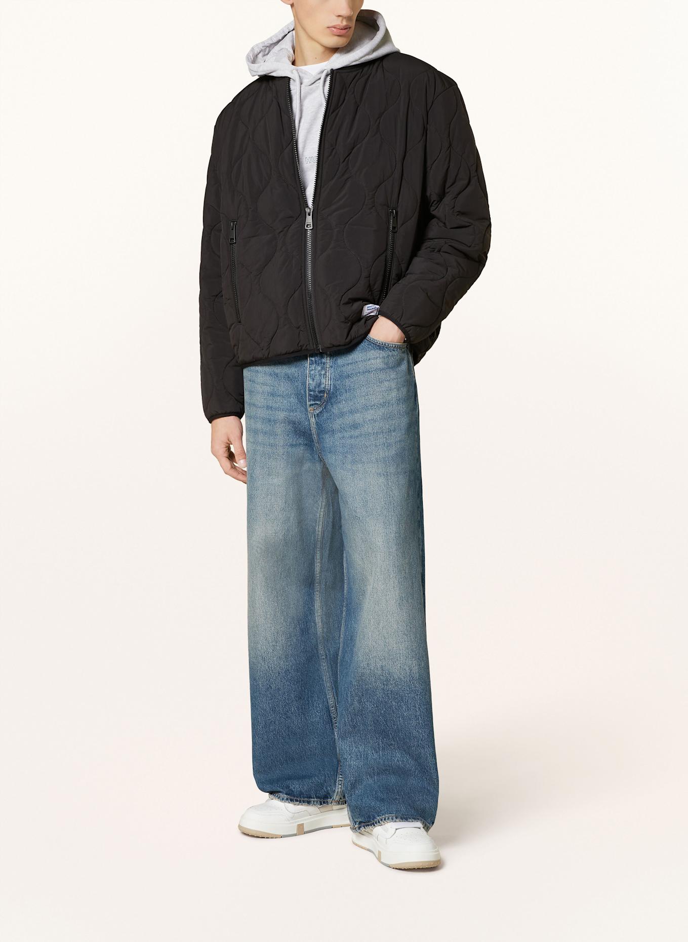 HUGO Jeans MASON Loose Baggy Fit: 421 MEDIUM BLUE