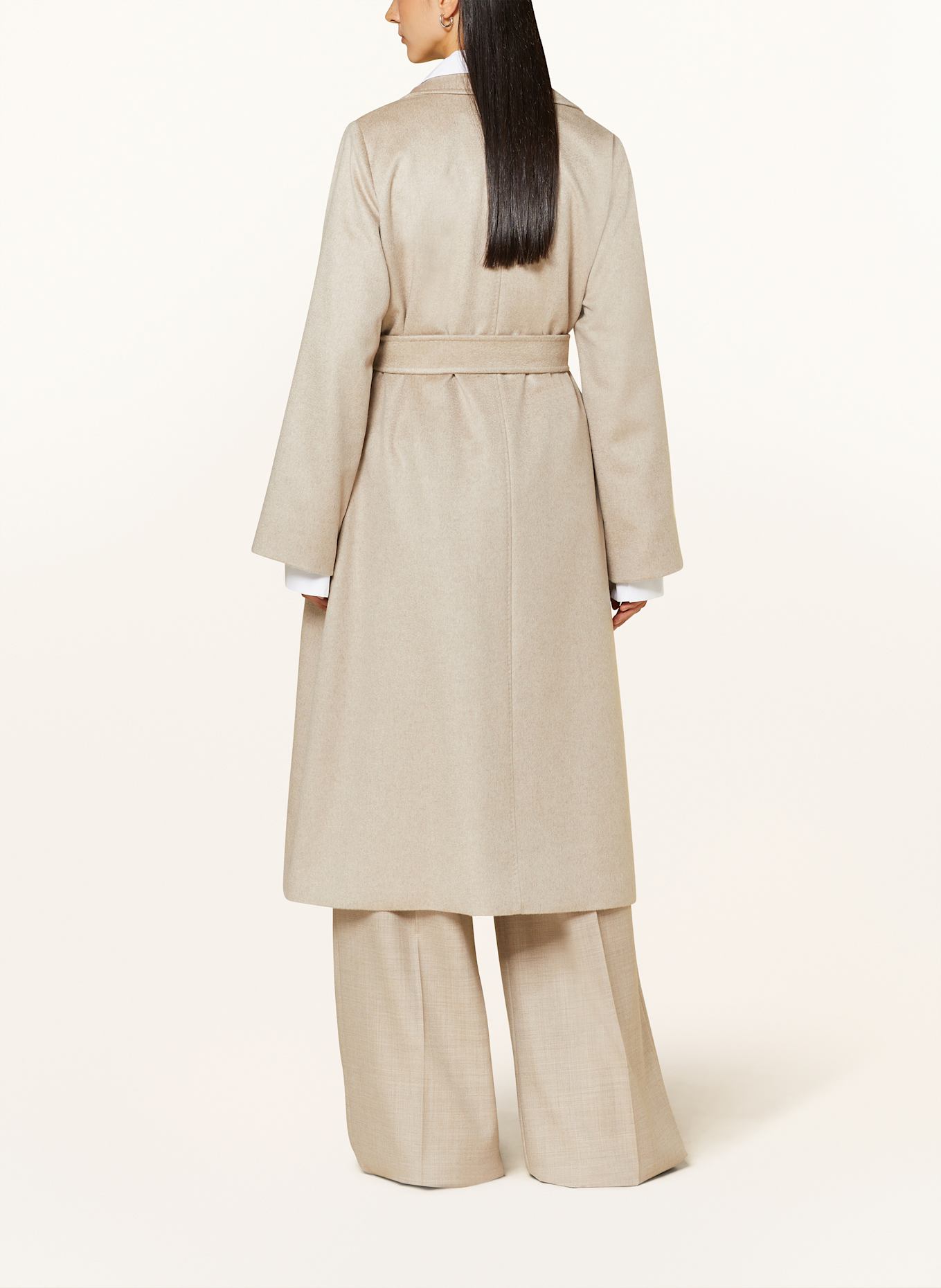 Max Mara Cashmere-Mantel FORNOVO: CREME (Bild 3)
