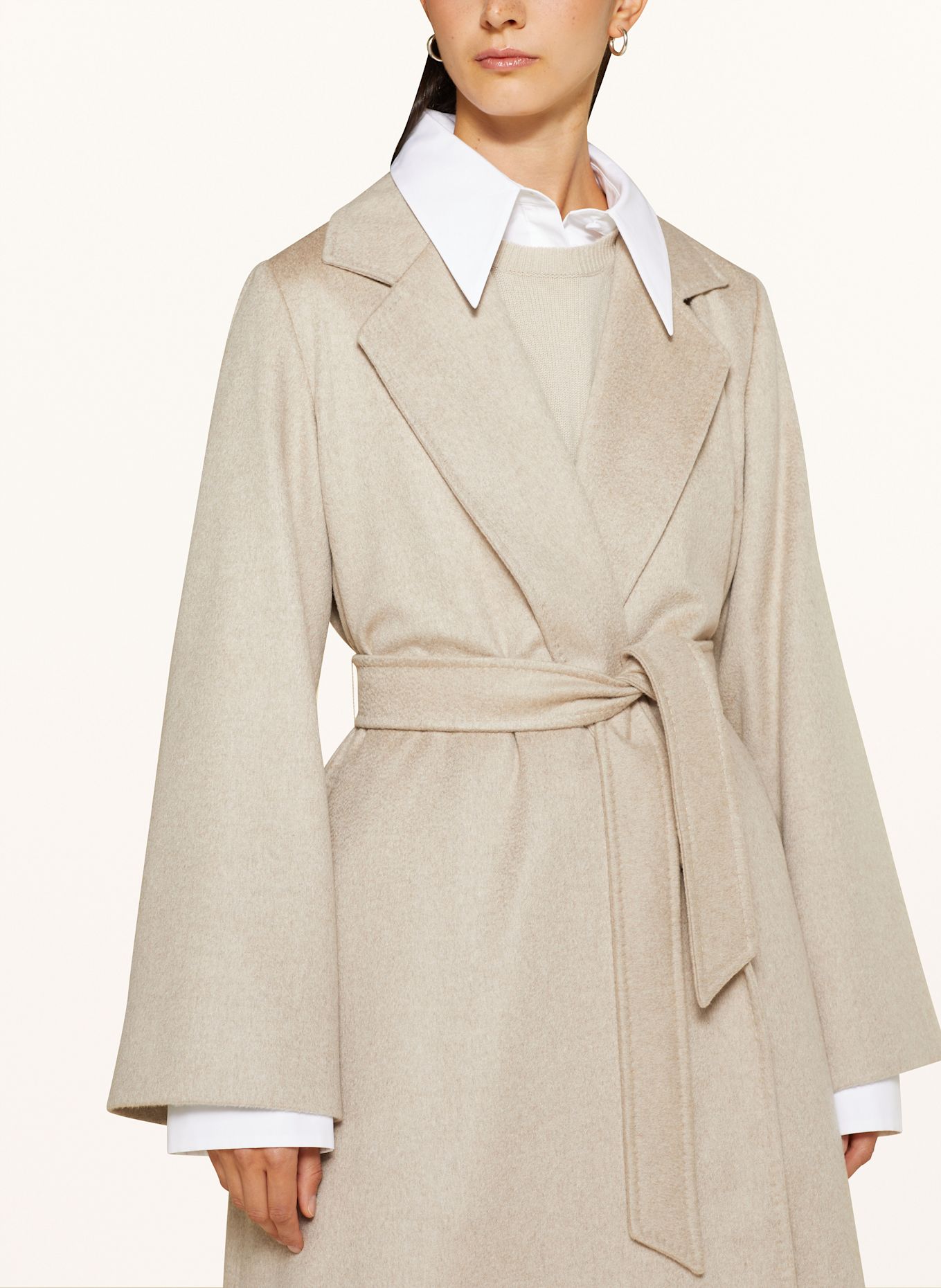 Max Mara Cashmere-Mantel FORNOVO: CREME (Bild 4)