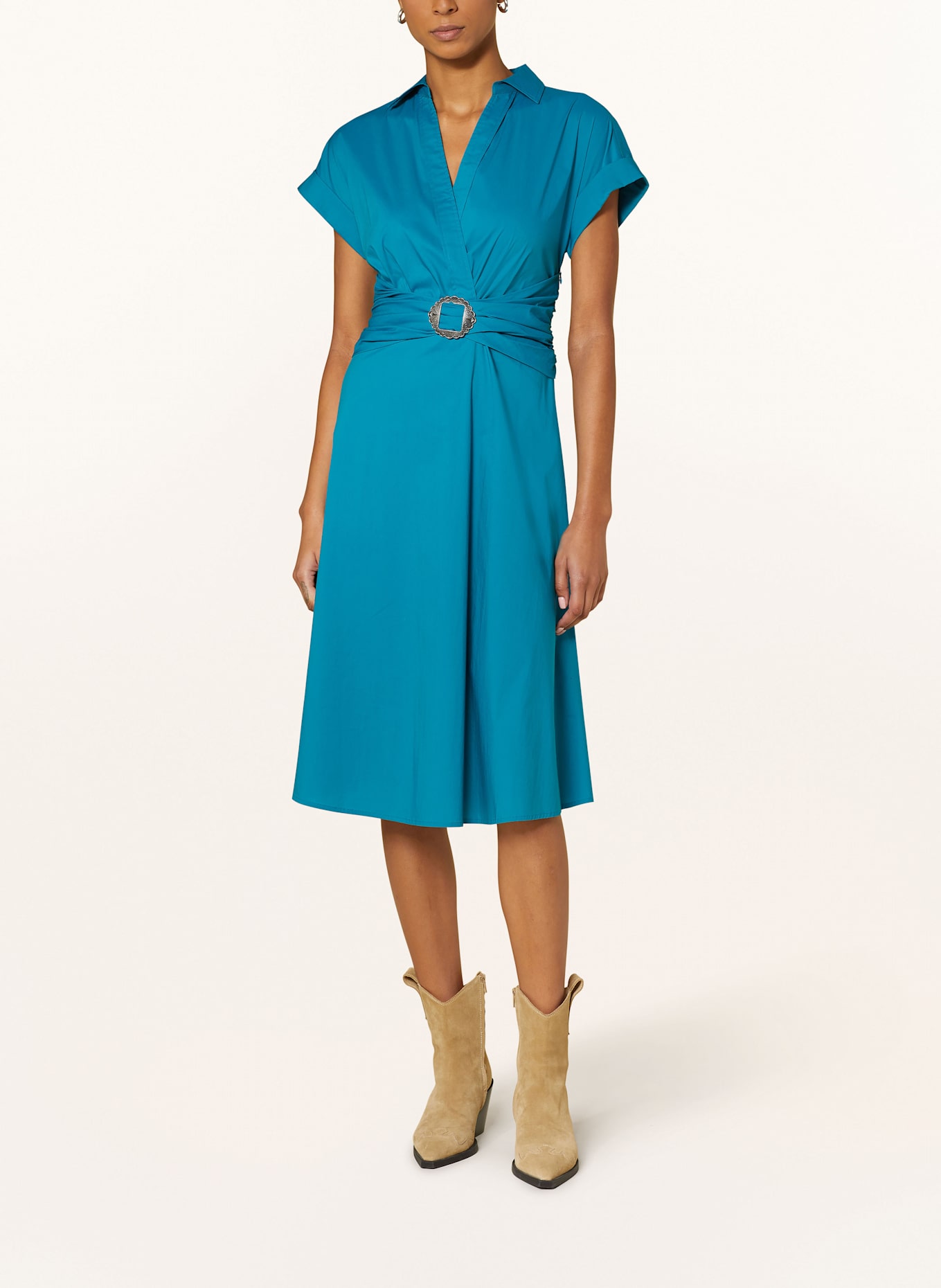 Ralph lauren teal dress hot sale