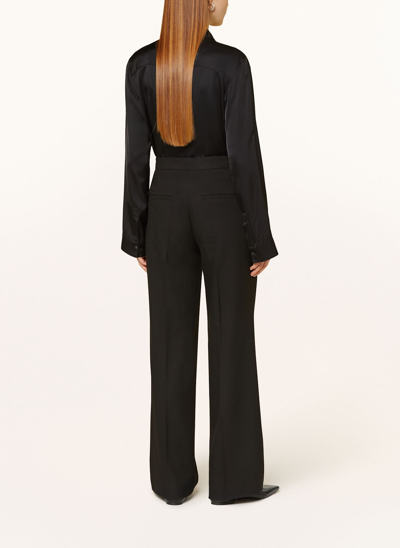 CINQUE Marlenehose CISONG: SCHWARZ