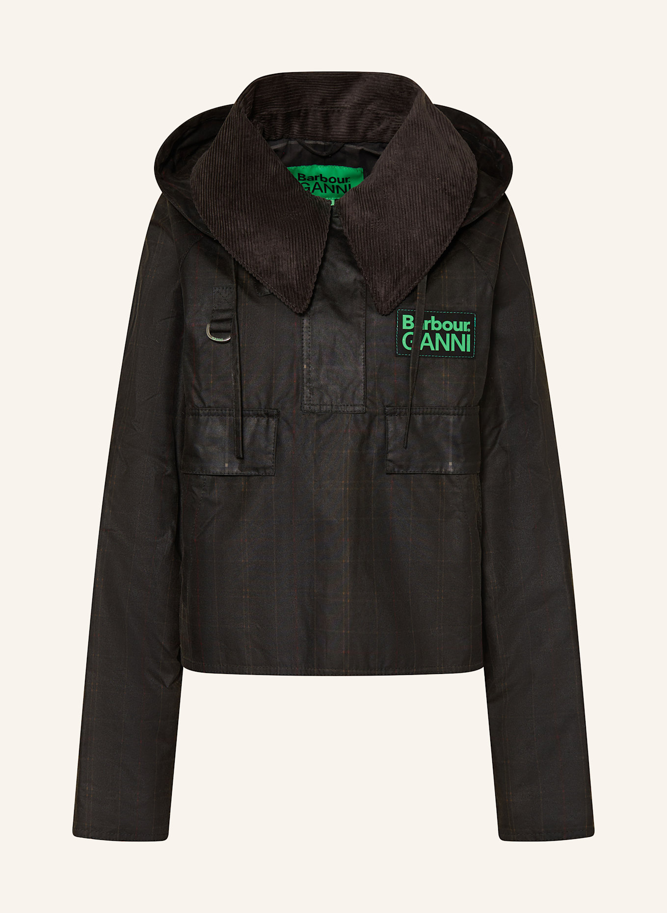 Barbour detachable hood 2025
