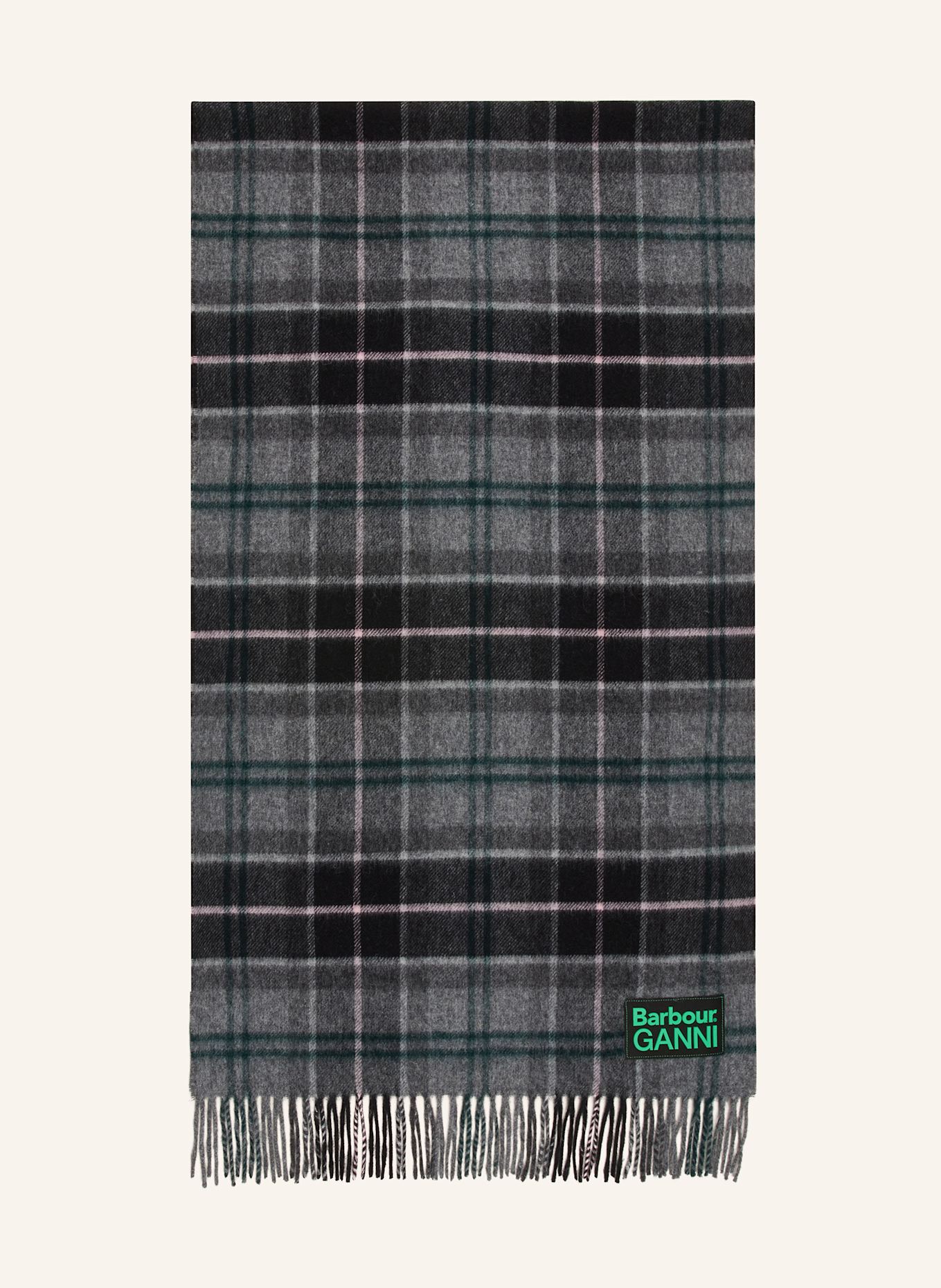 Black barbour scarf new arrivals