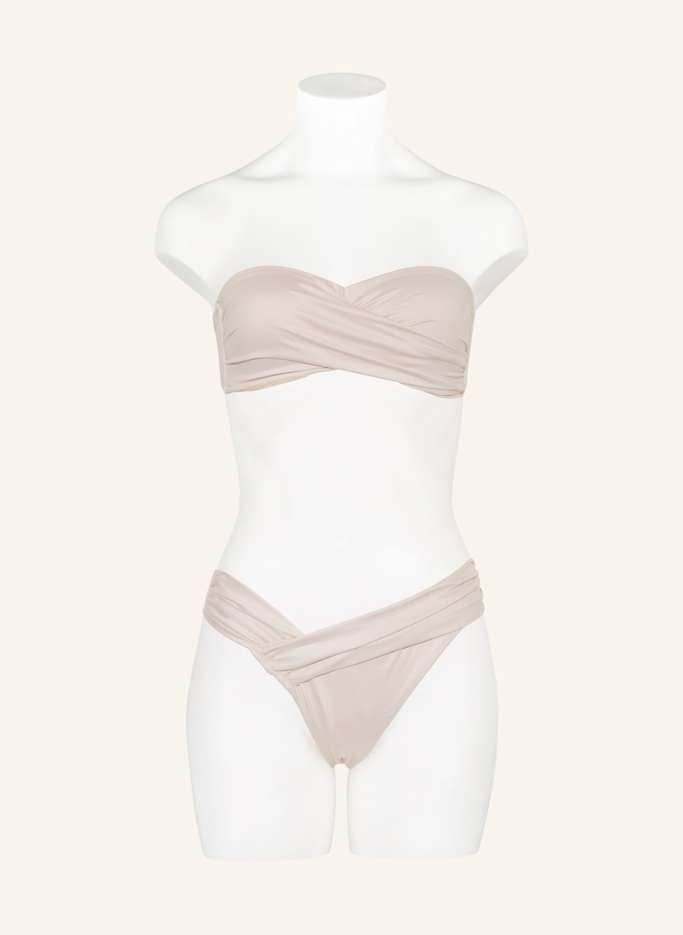 SEAFOLLY Bandeau-Bikini-Top SOLEIL: CREME
