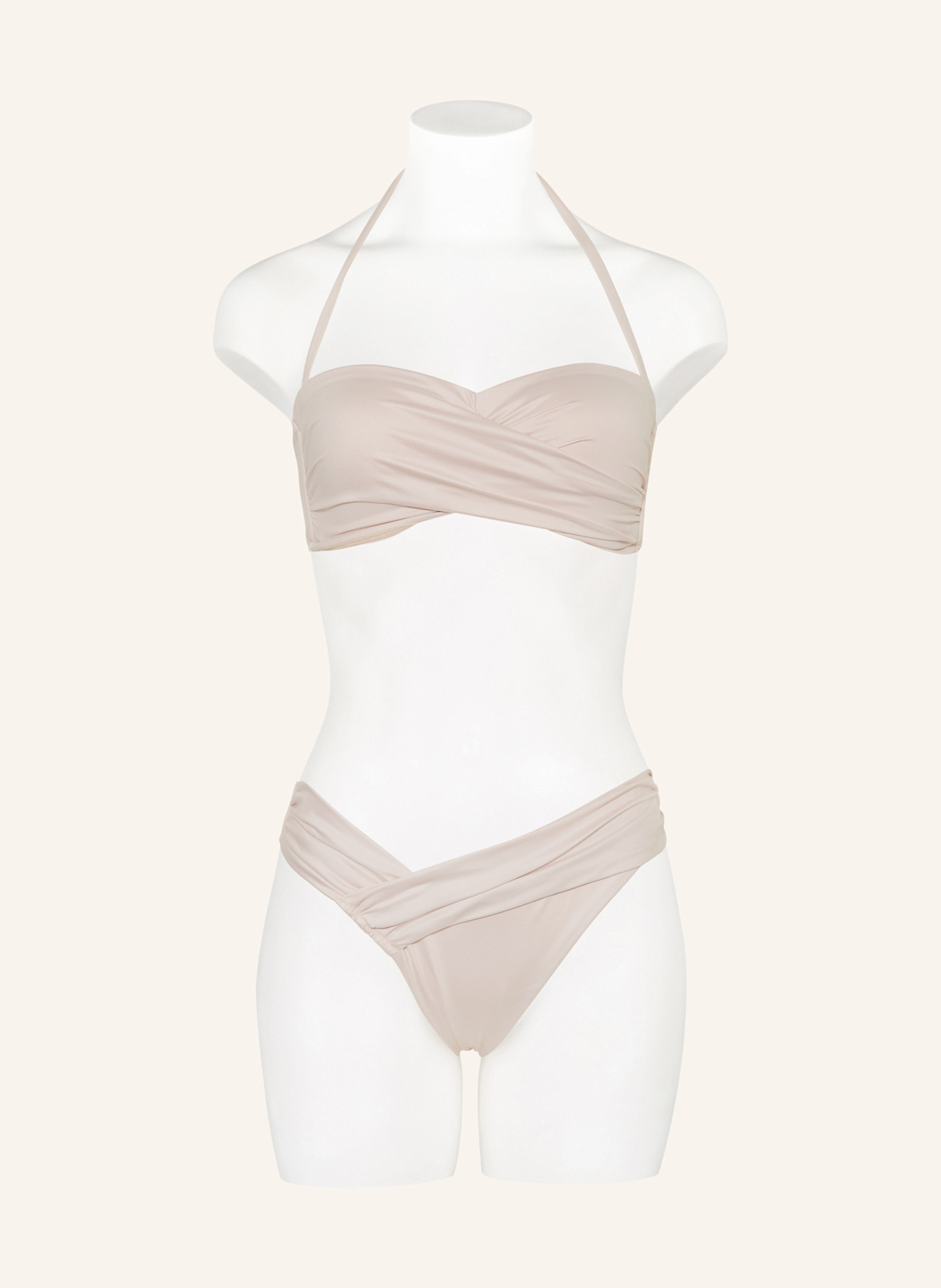 SEAFOLLY Bandeau-Bikini-Top SOLEIL: CREME