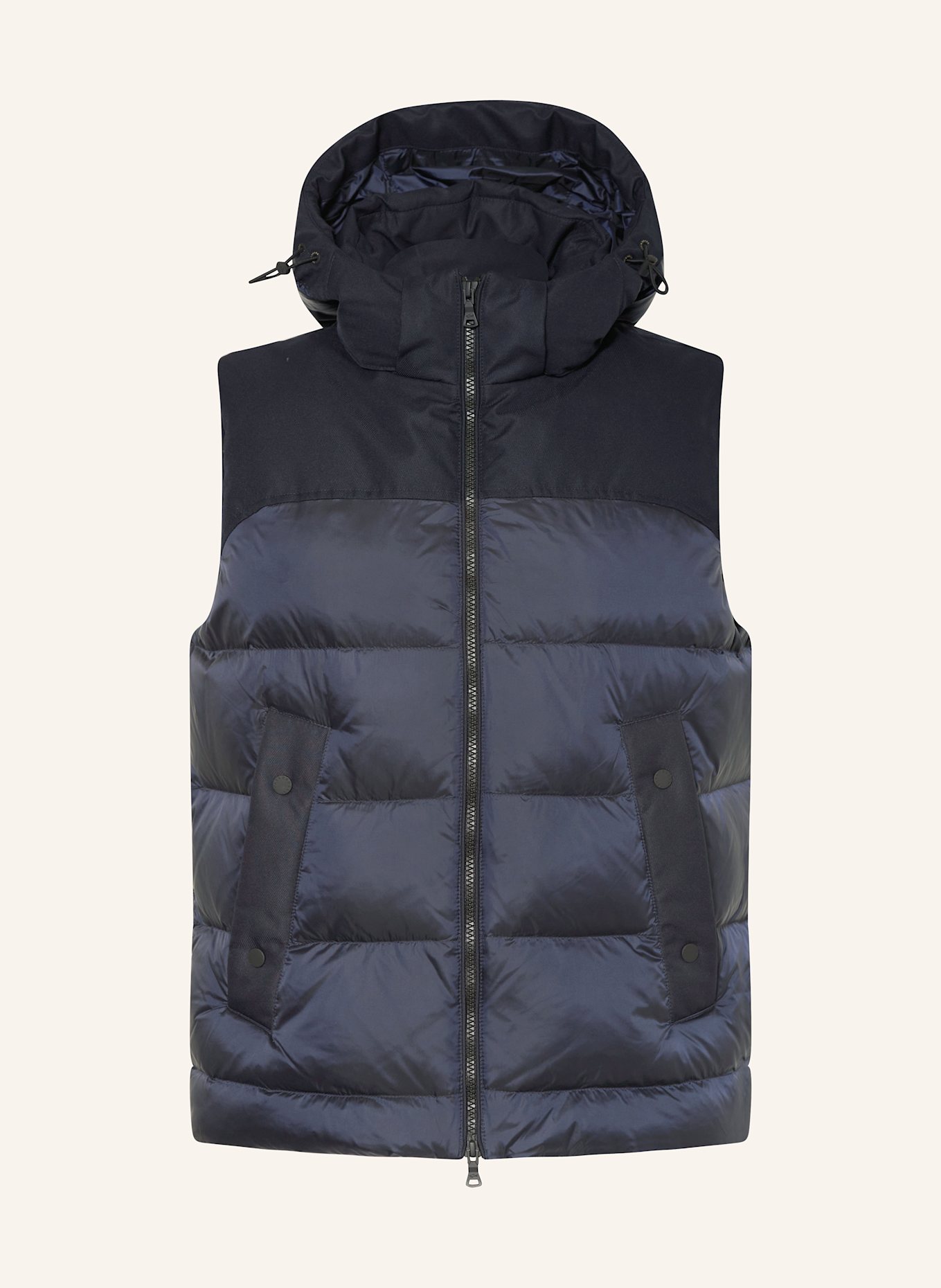 PAUL & SHARK Down vest, Color: DARK BLUE (Image 1)