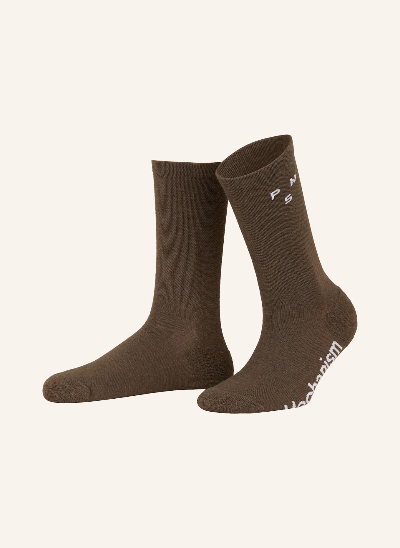 PAS NORMAL STUDIOS Radsocken MECHANISMUS THERMAL mit Merinowolle: DARK STONE