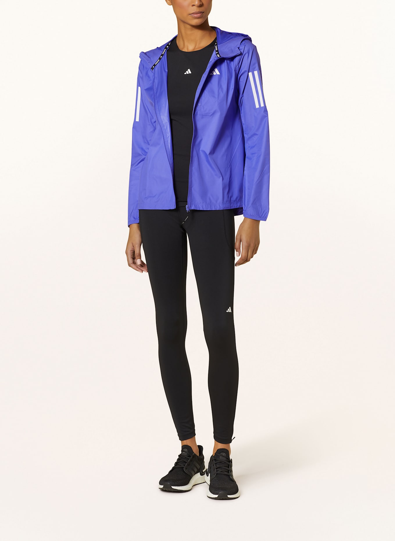 adidas Running jacket OWN THE RUN in purple