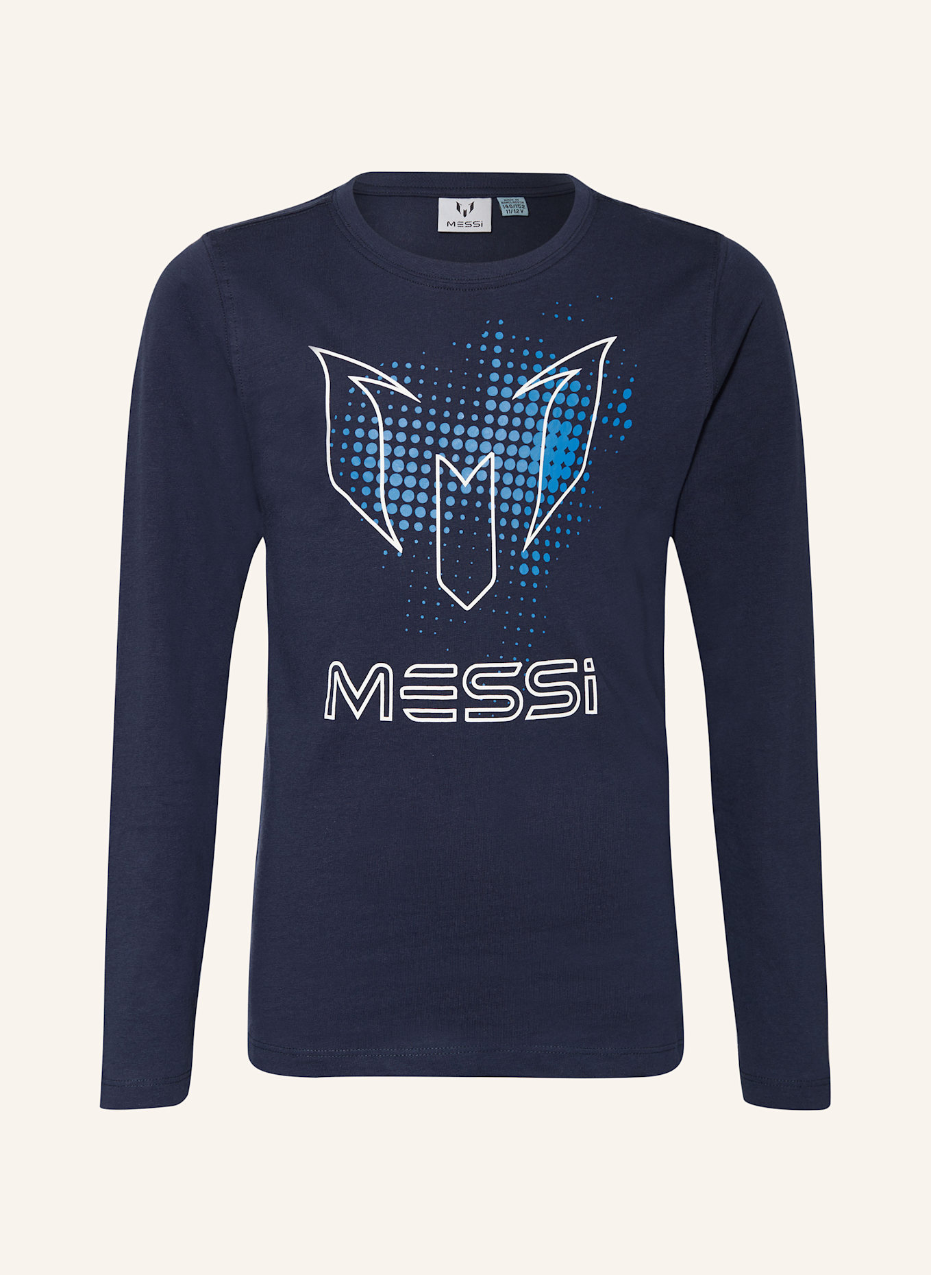 VINGINO Longsleeve MESSI: DUNKELBLAU