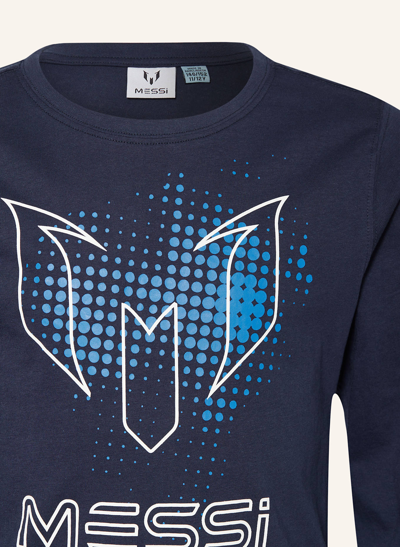 VINGINO Longsleeve MESSI: DUNKELBLAU
