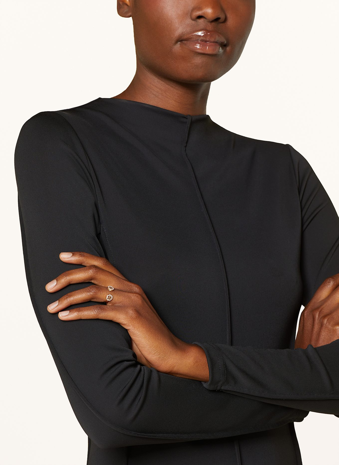 TORY BURCH Ring MILLER: GOLD / WEISS