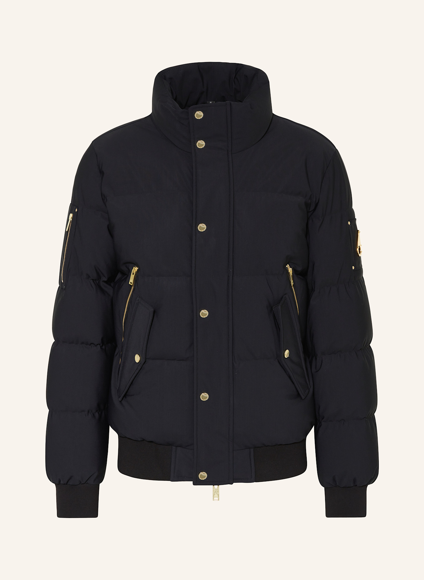 Black moose knuckle jacket discount