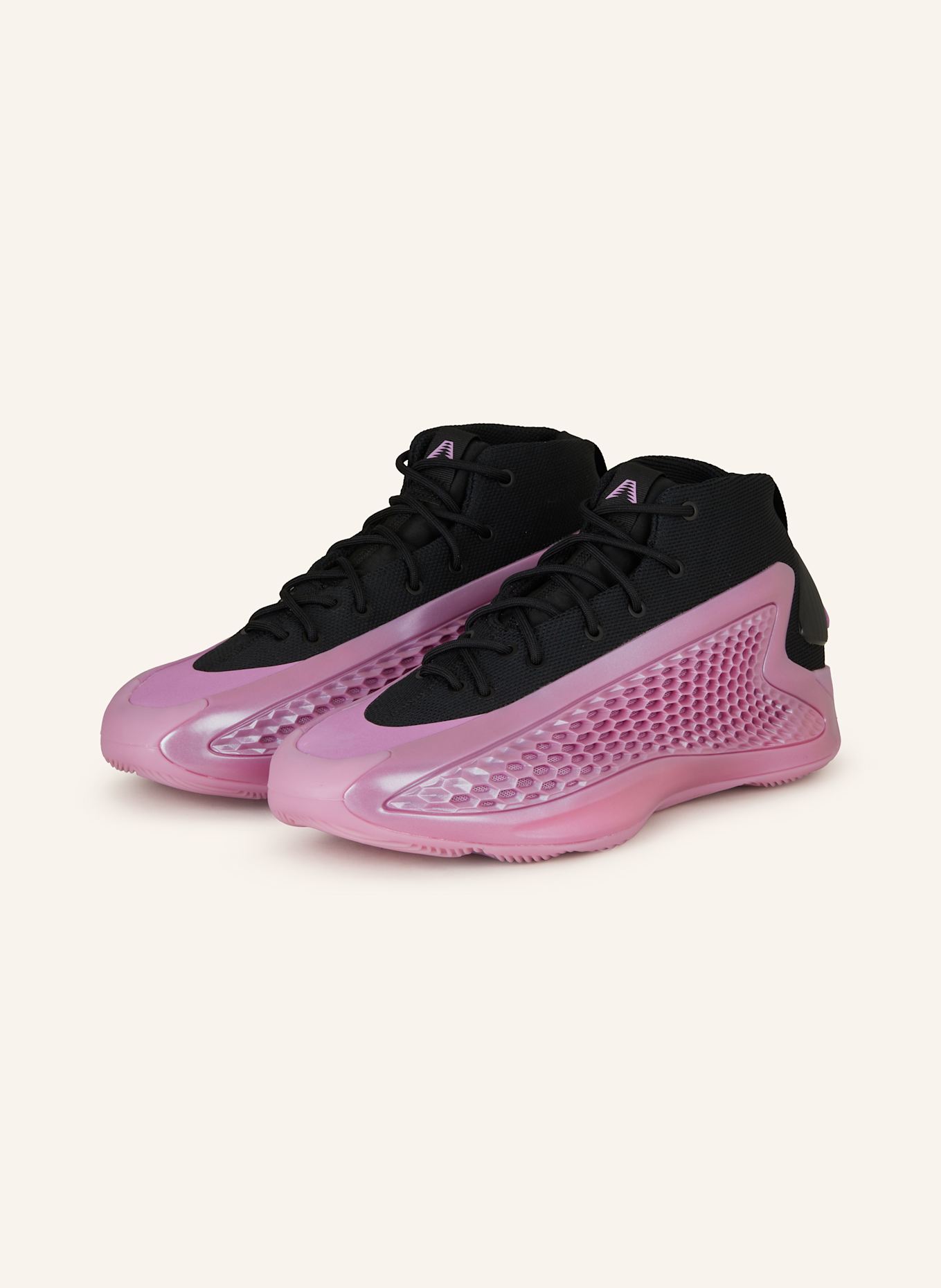 adidas Basketball shoes ANTHONY EDWARDS 1 MID in black pink