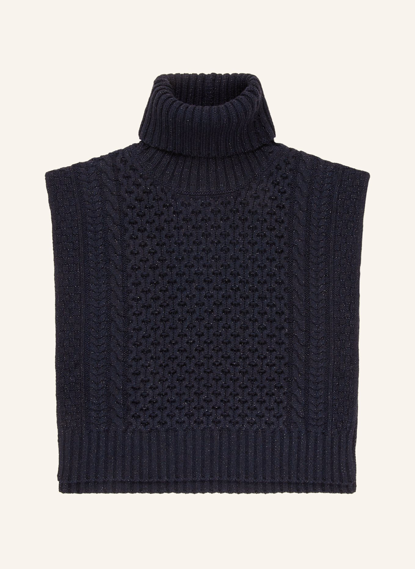 FABIANA FILIPPI Bezrękawnik: GRANATOWY