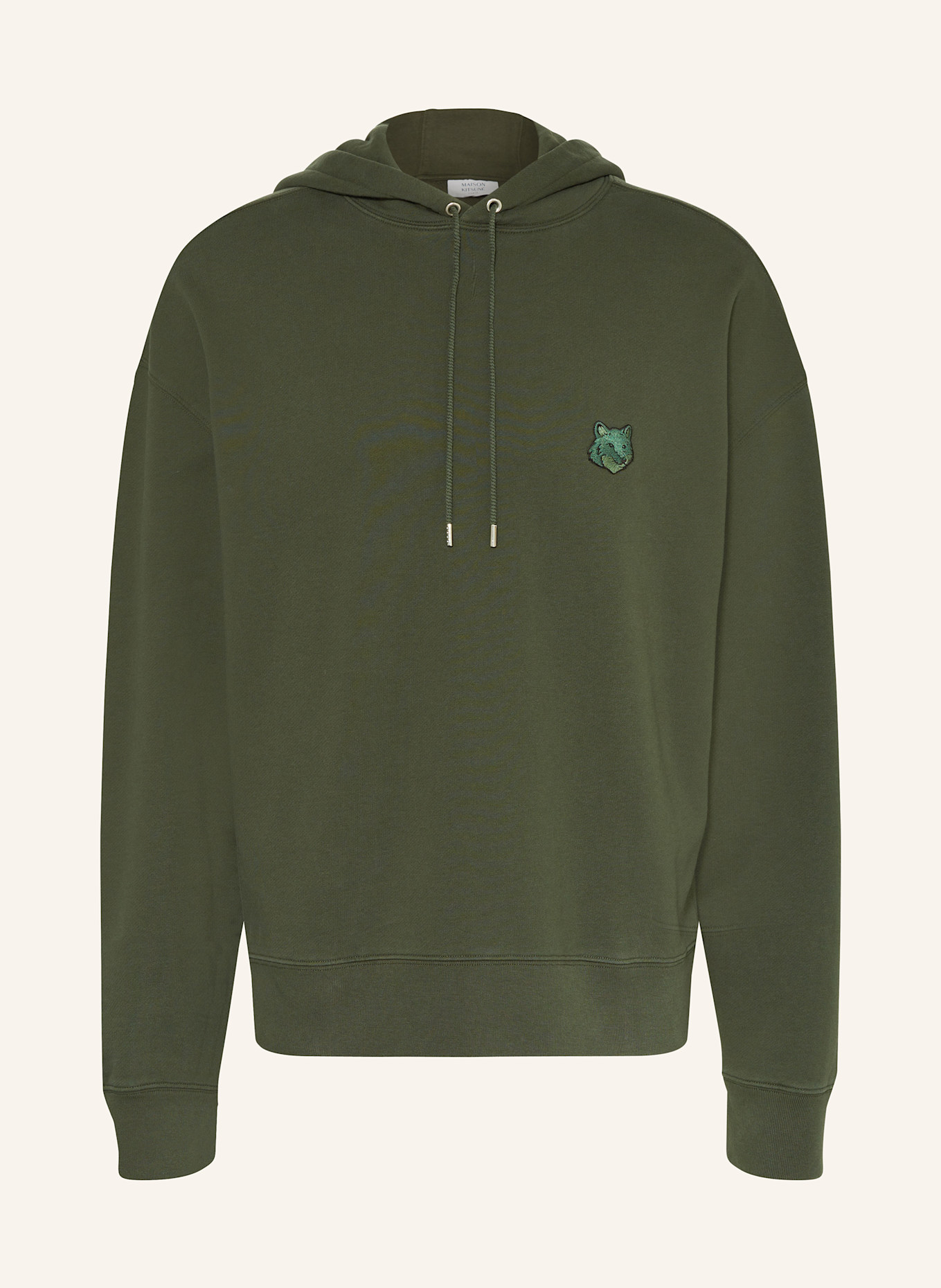 MAISON KITSUNE Hoodie in khaki
