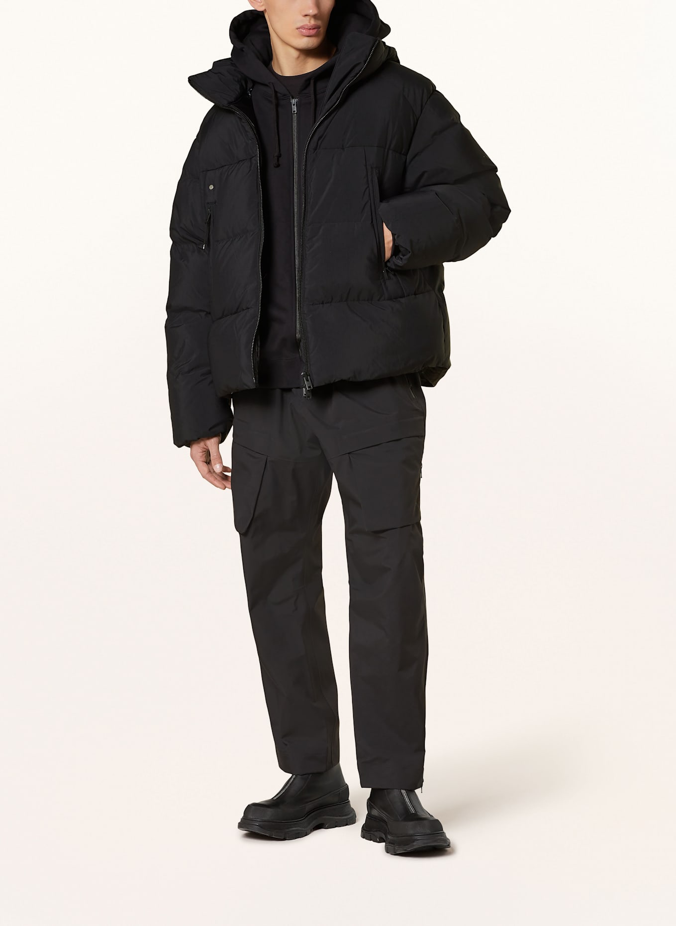 Y3 padded jacket top