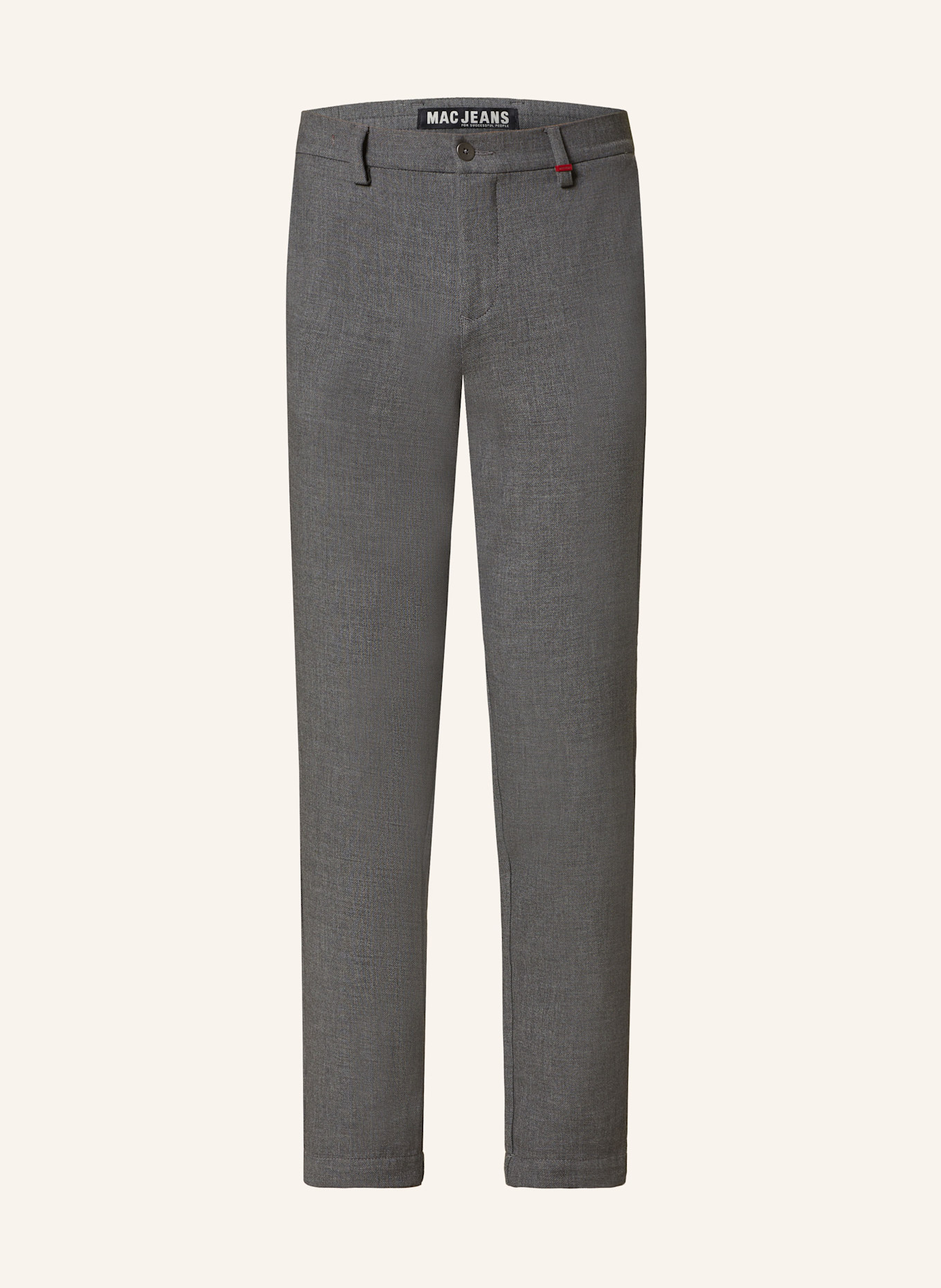 MAC Chino TRAVELLER Modern Fit: DUNKELGRAU