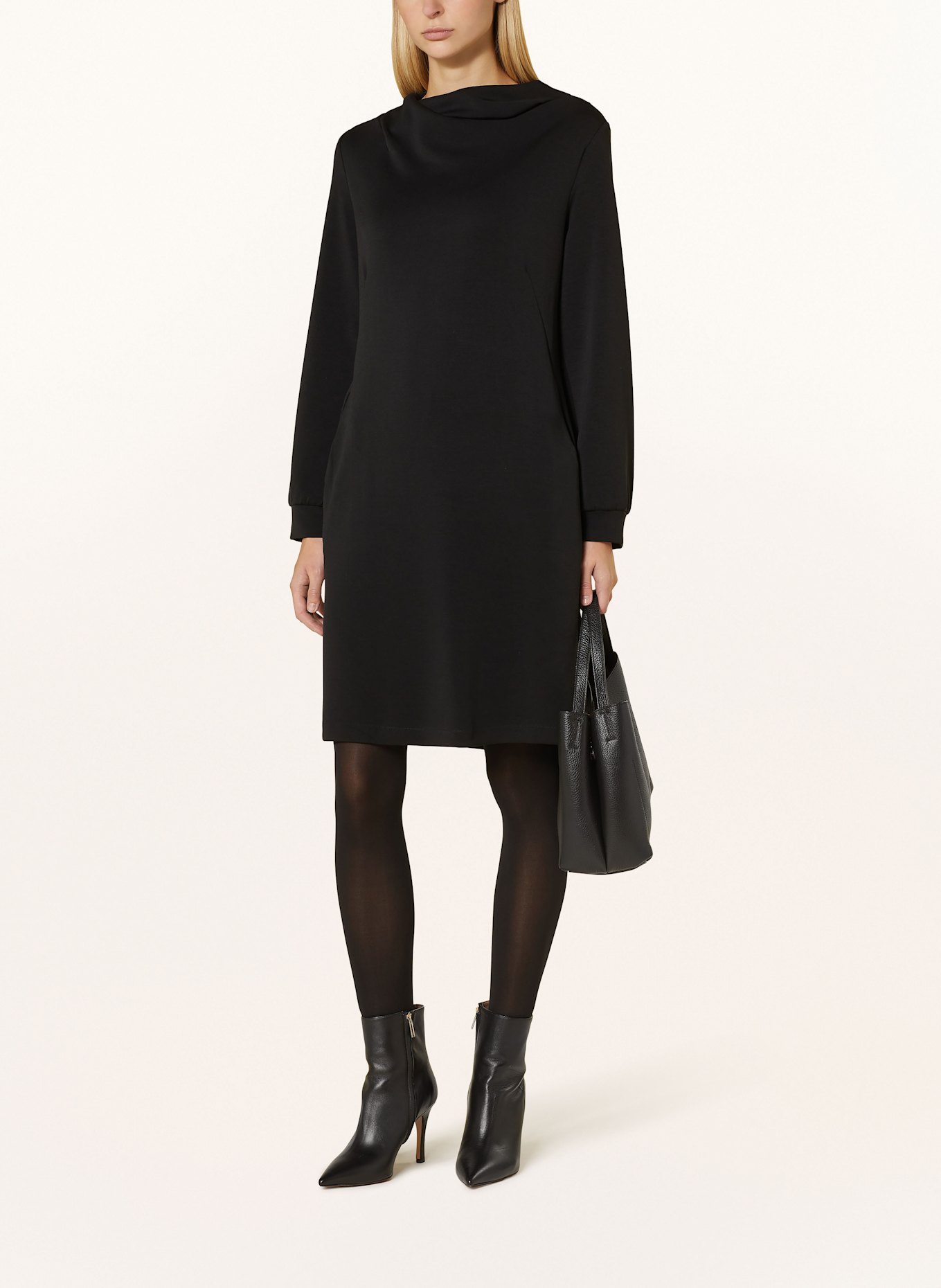 s.Oliver BLACK LABEL Jersey dress, Color: BLACK (Image 2)