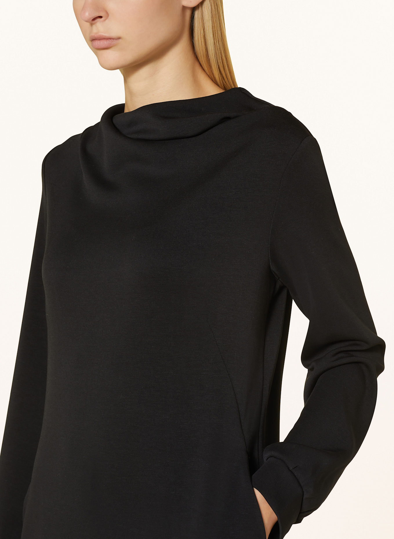 s.Oliver BLACK LABEL Jersey dress, Color: BLACK (Image 4)