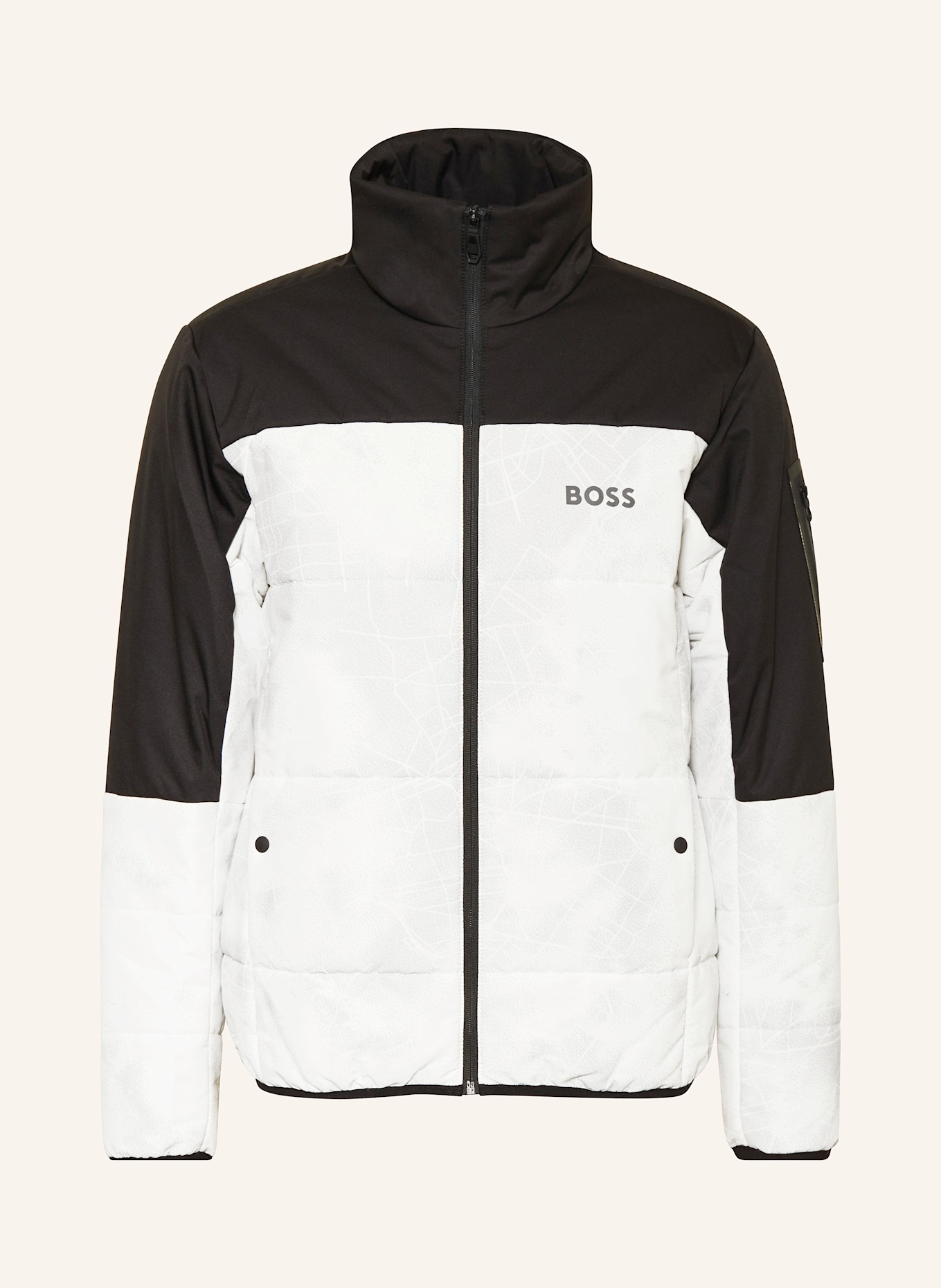 BOSS Quilted jacket HAMAR