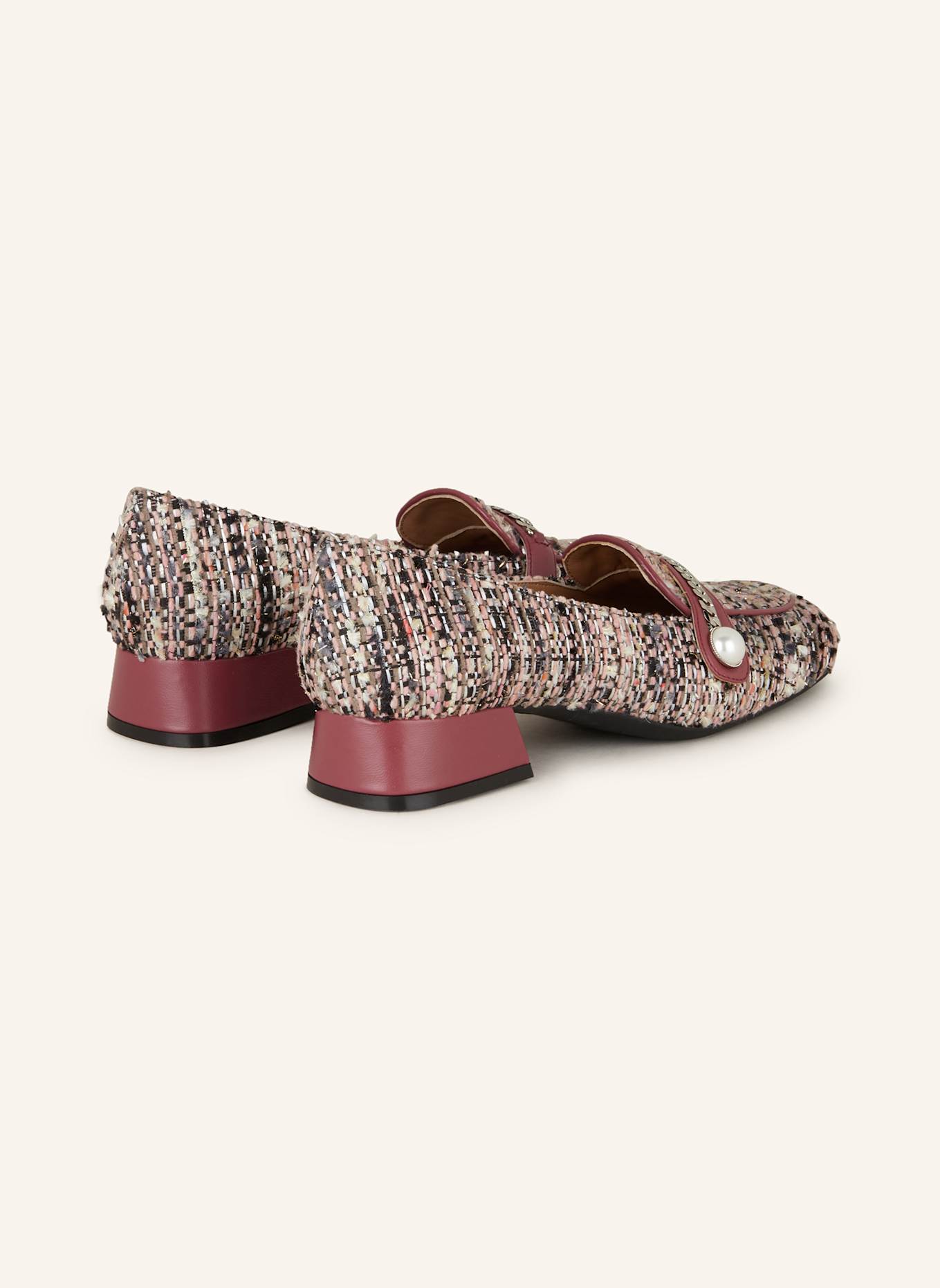 FESTA Loafer DODI: ROSA / TAUPE / SCHWARZ