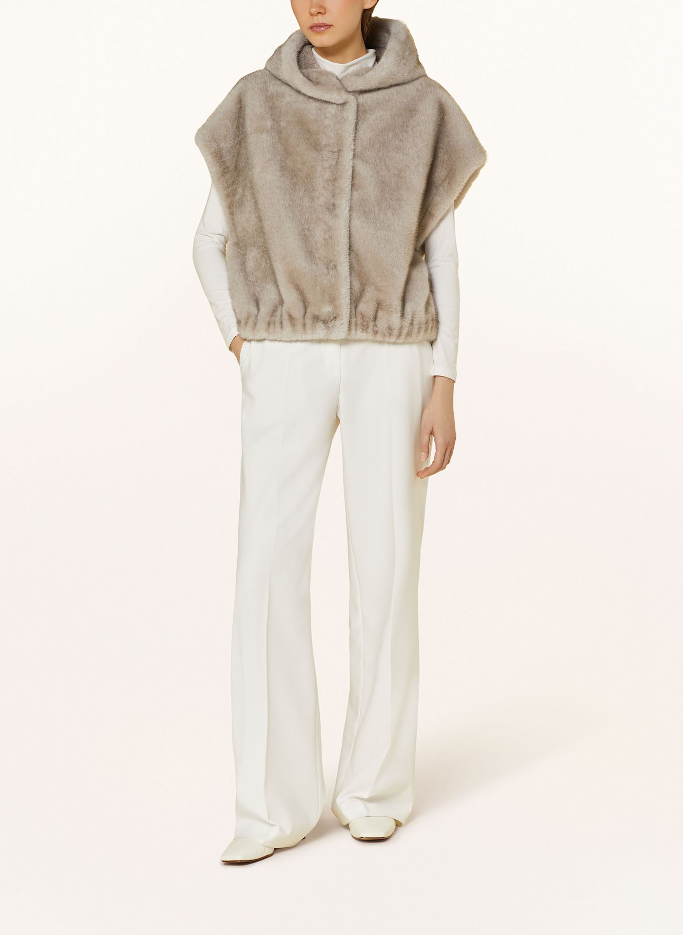lilienfels Kunstbont vest: LICHTGRIJS