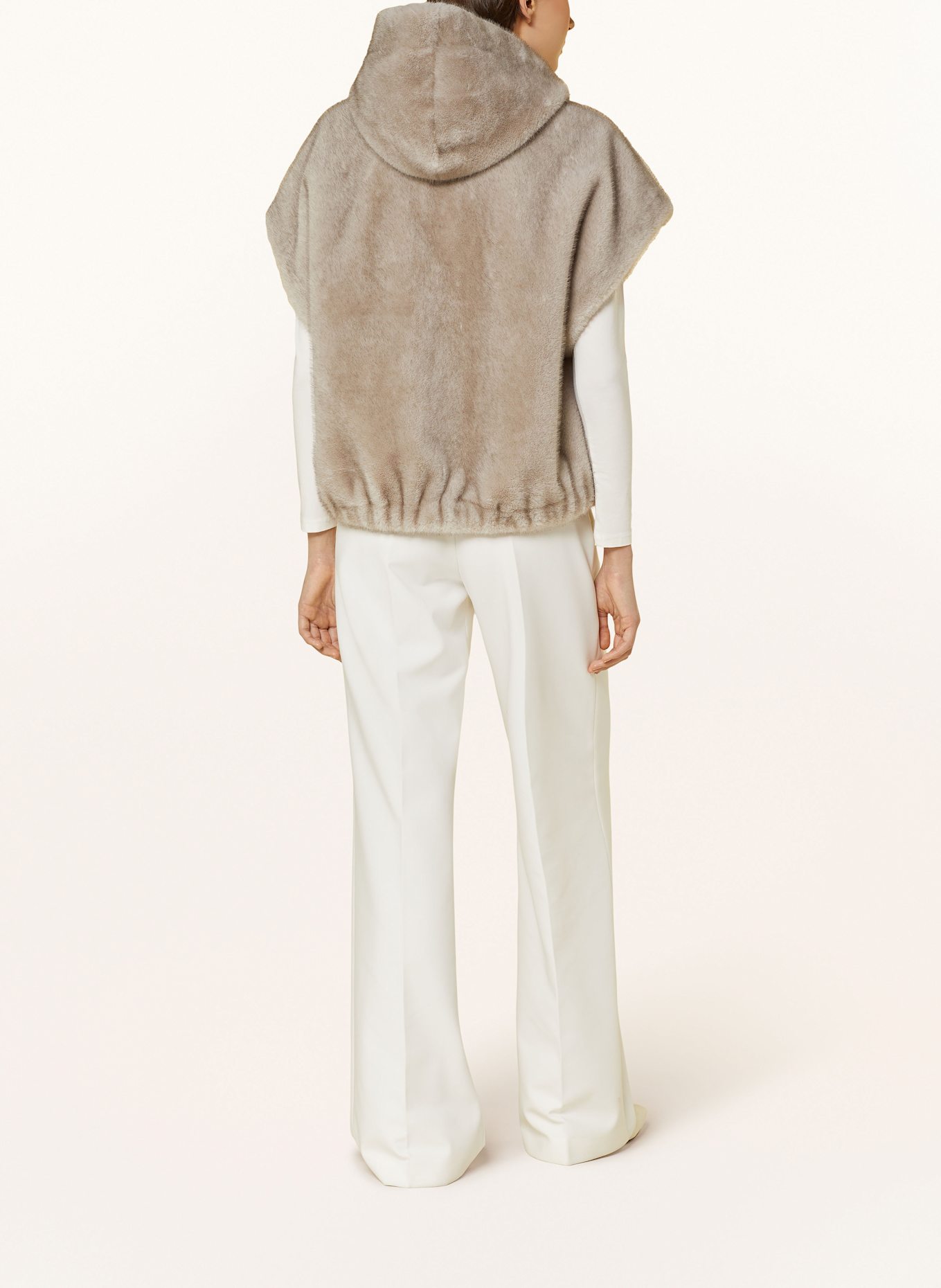lilienfels Kunstbont vest: LICHTGRIJS