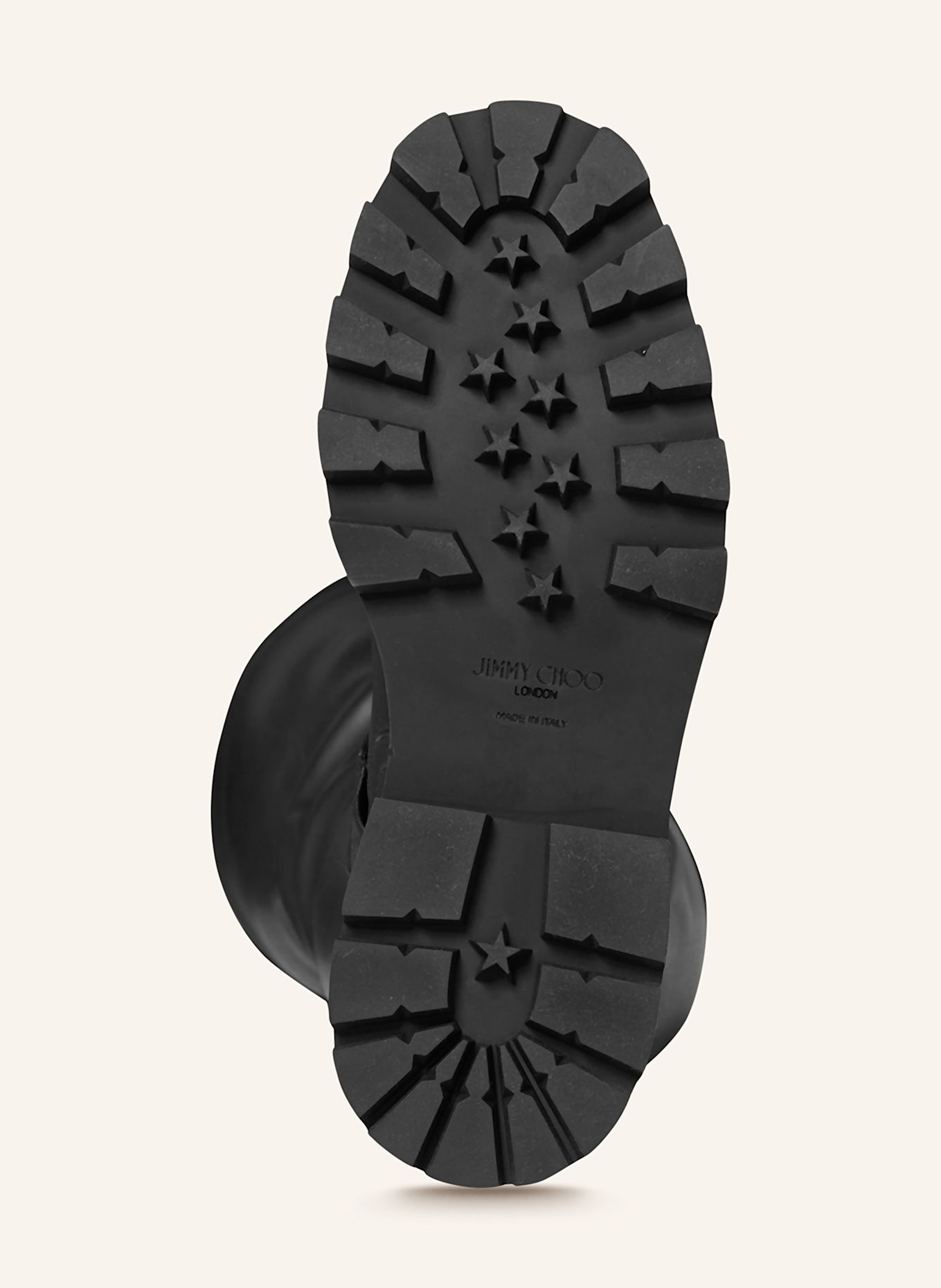 JIMMY CHOO Overknee-Stiefel MEENA: SCHWARZ