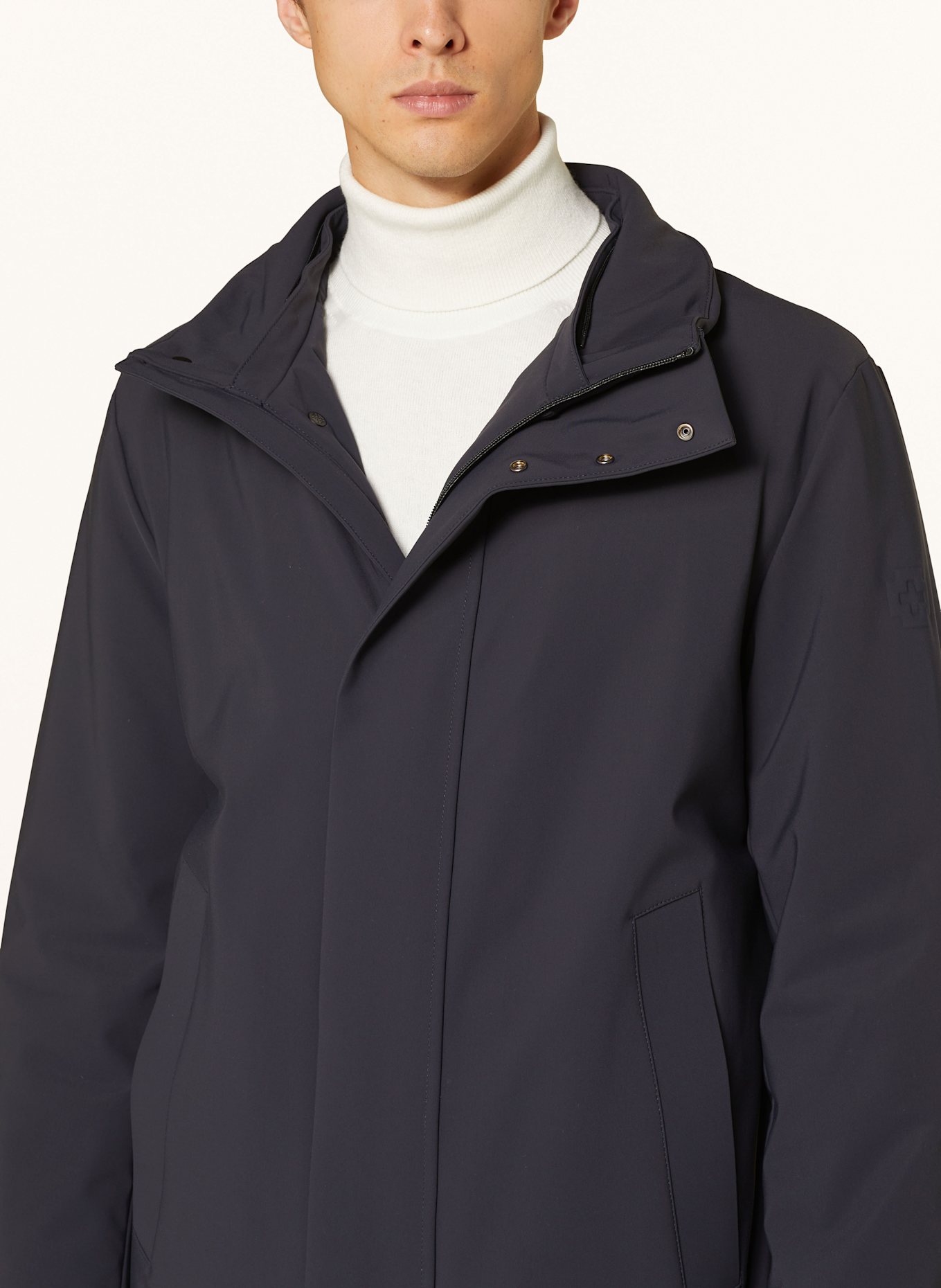 STRELLSON Parka FLEX: DUNKELBLAU