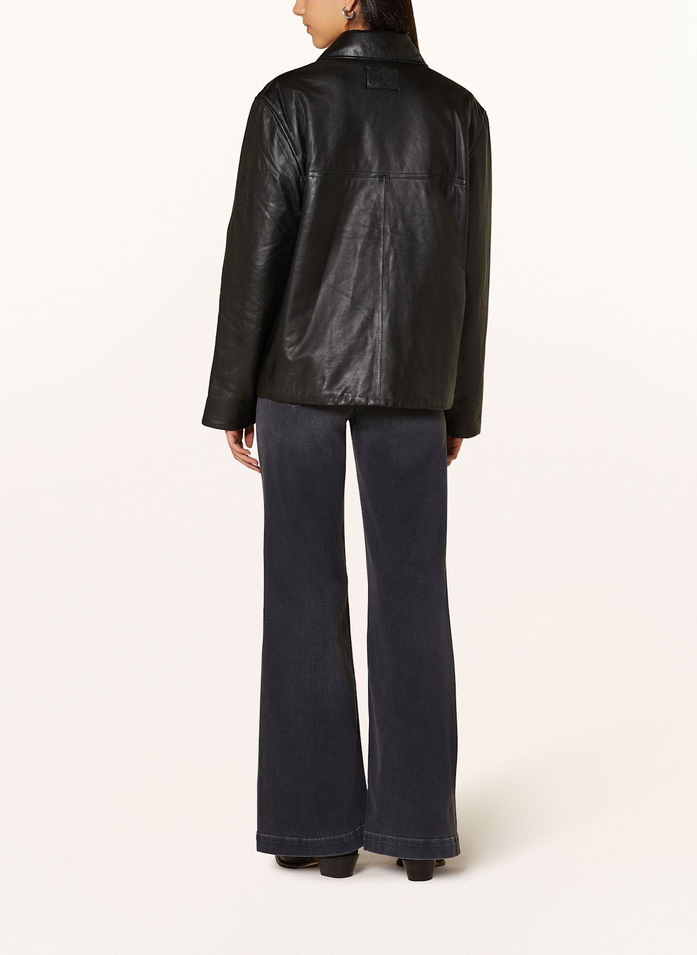 CLOSED Straight Jeans GLOW-UP: DGY DARK GREY
