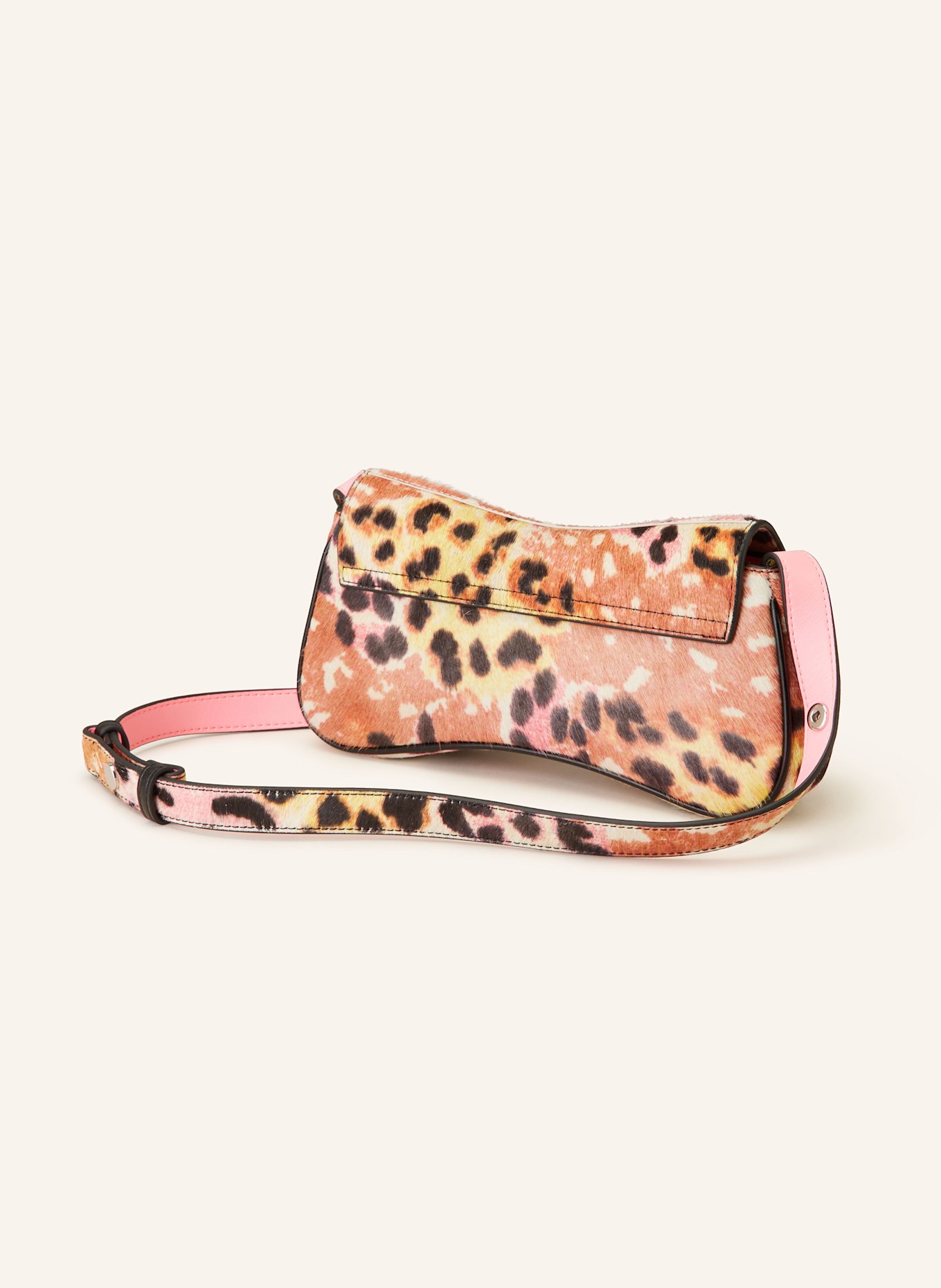 DIESEL Shoulder Schwarz bag PLAY: LIGHT BROWN/ YELLOW/ PINK