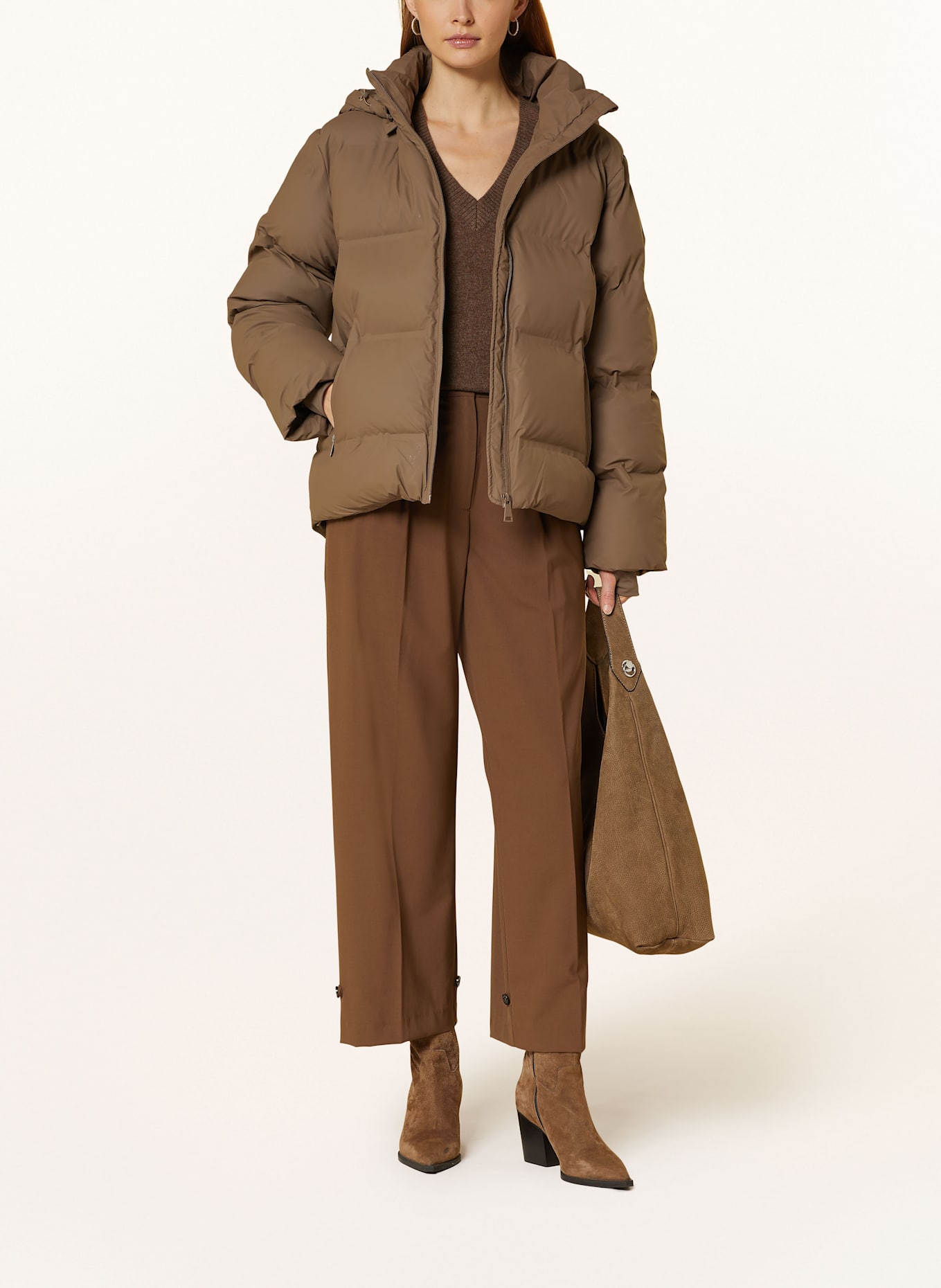 NEO NOIR Steppjacke: TAUPE