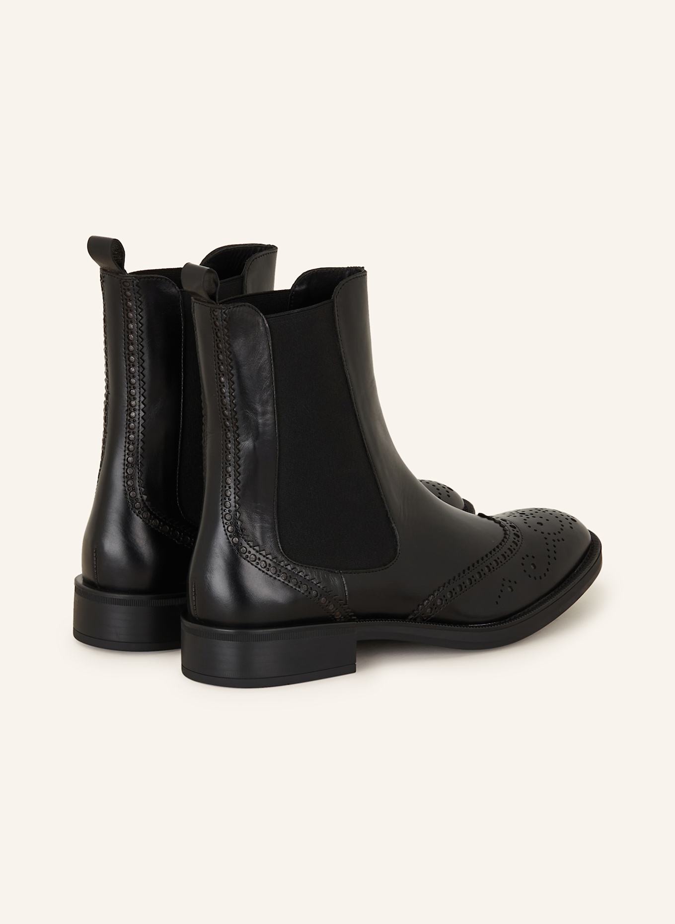 PONS QUINTANA Chelsea-Boots OMEGA: SCHWARZ