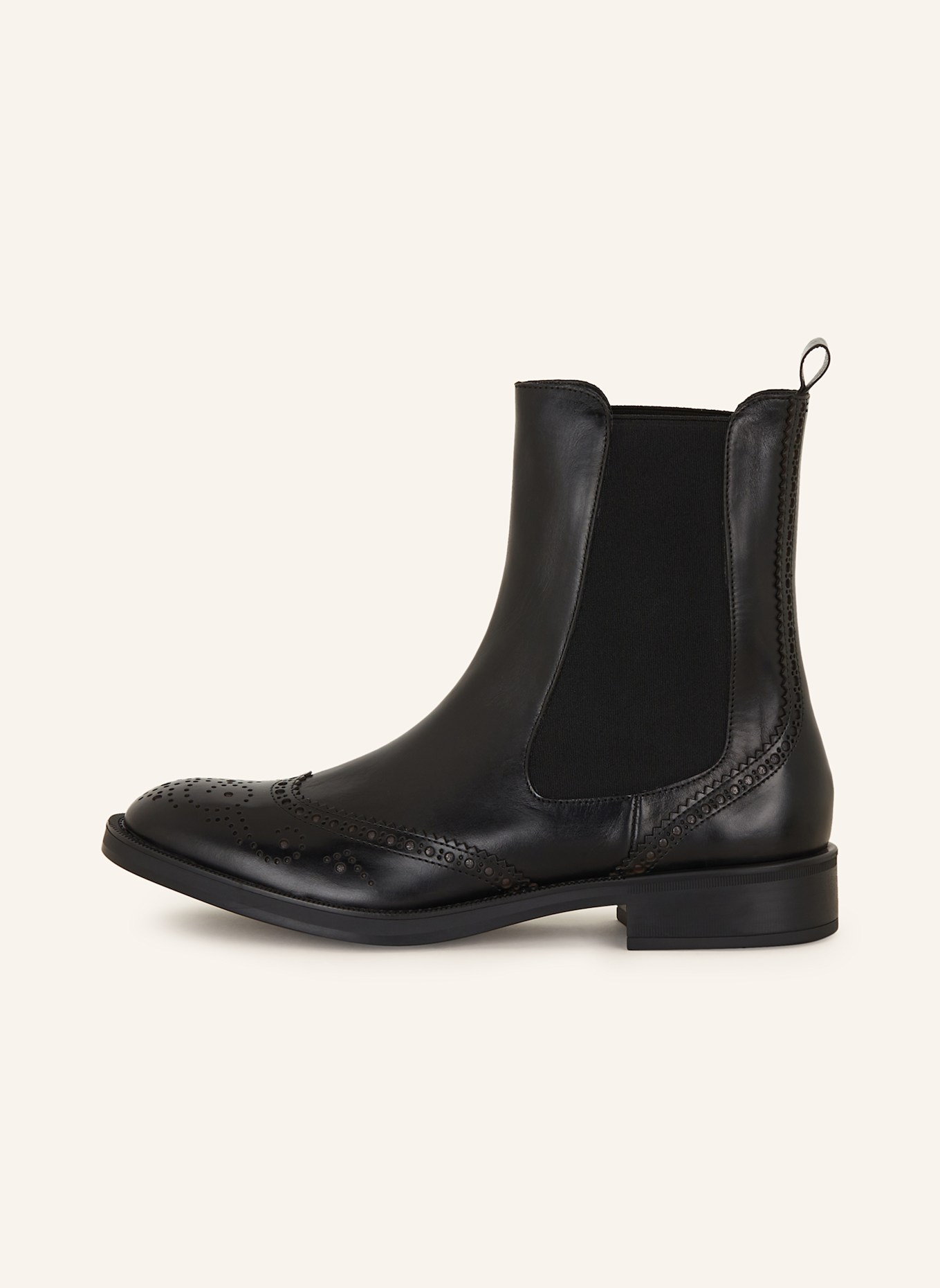 PONS QUINTANA Chelsea-Boots OMEGA: SCHWARZ