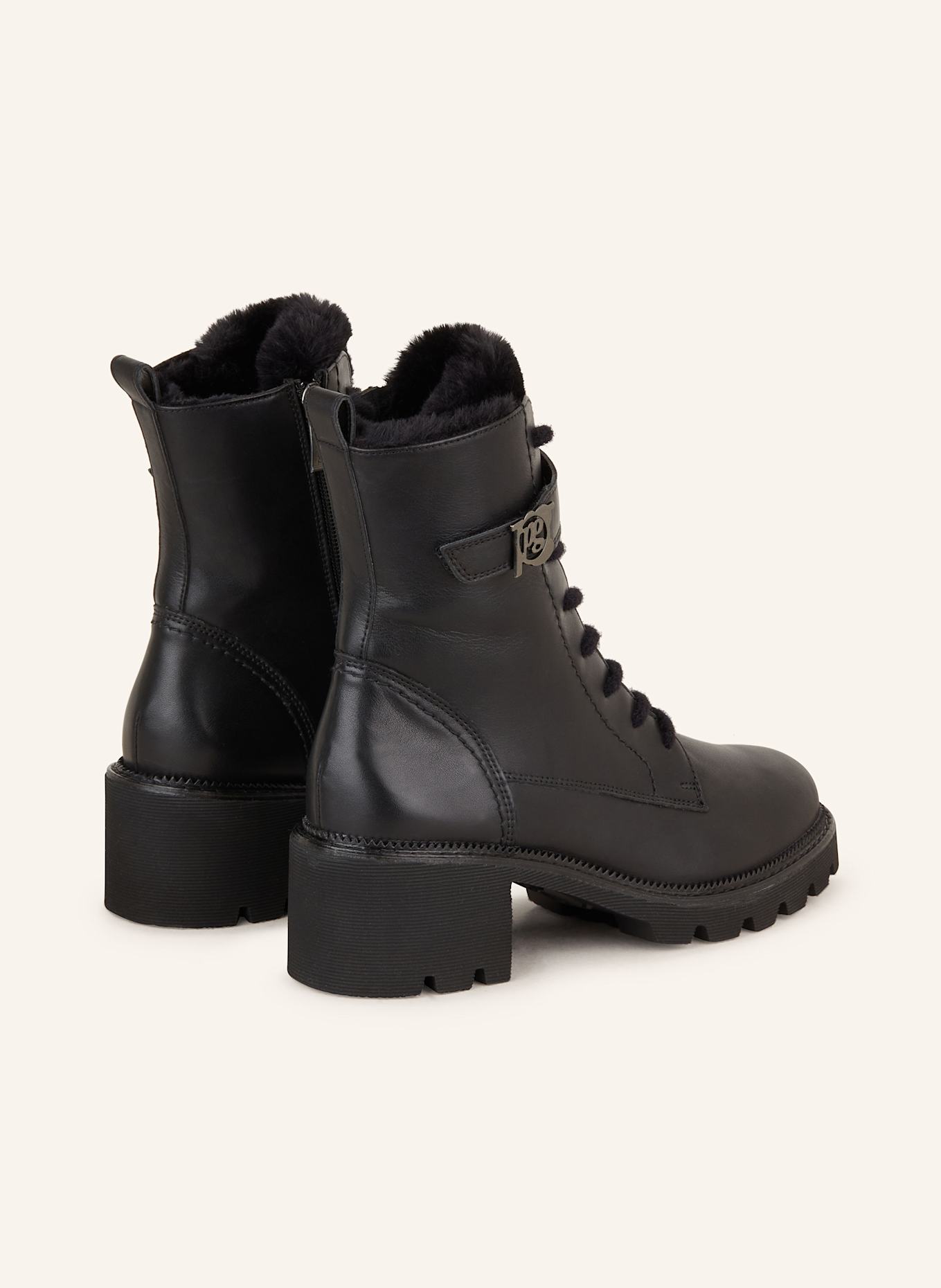 paul green Schnürboots: SCHWARZ