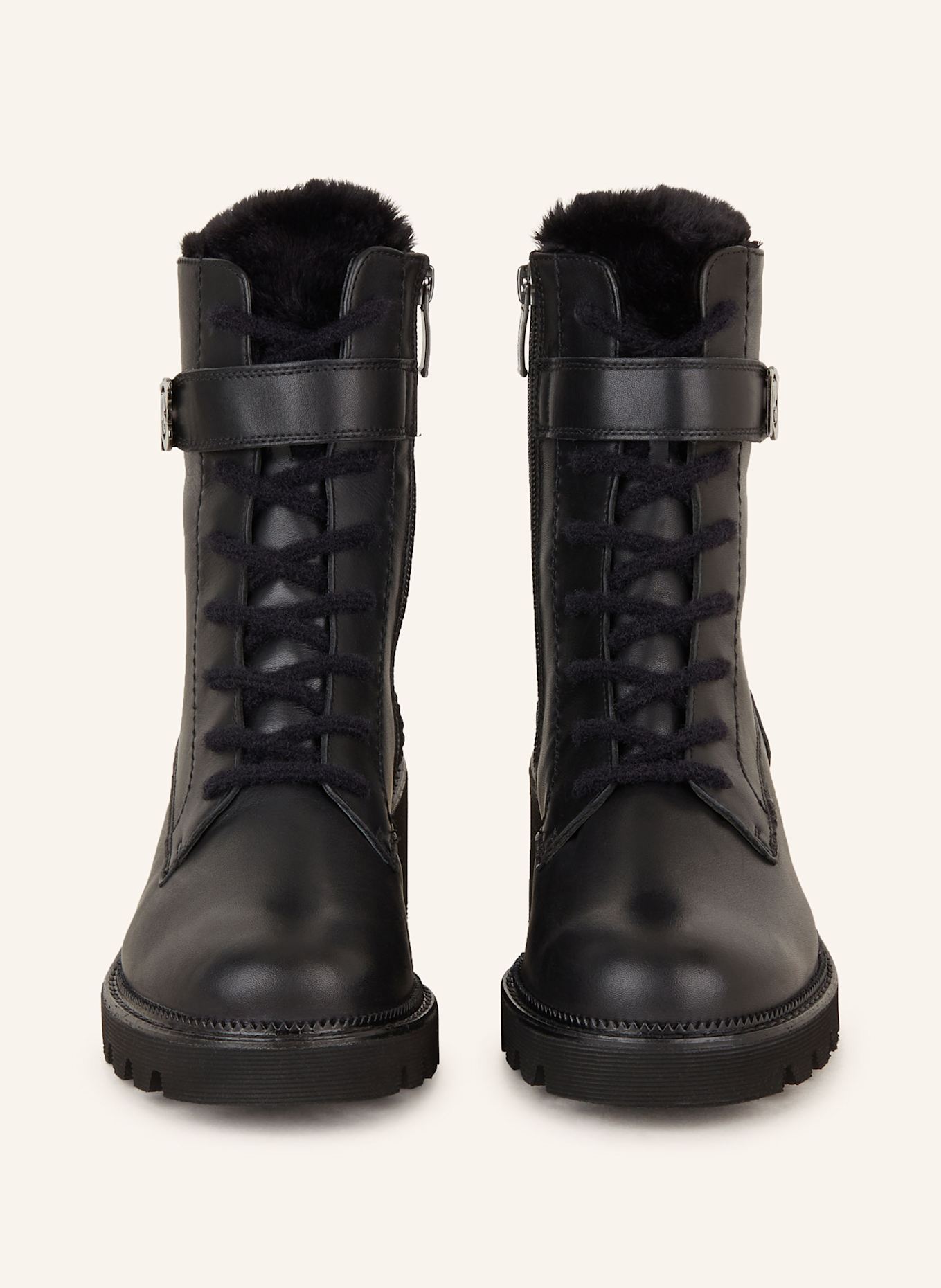 paul green Schnürboots: SCHWARZ