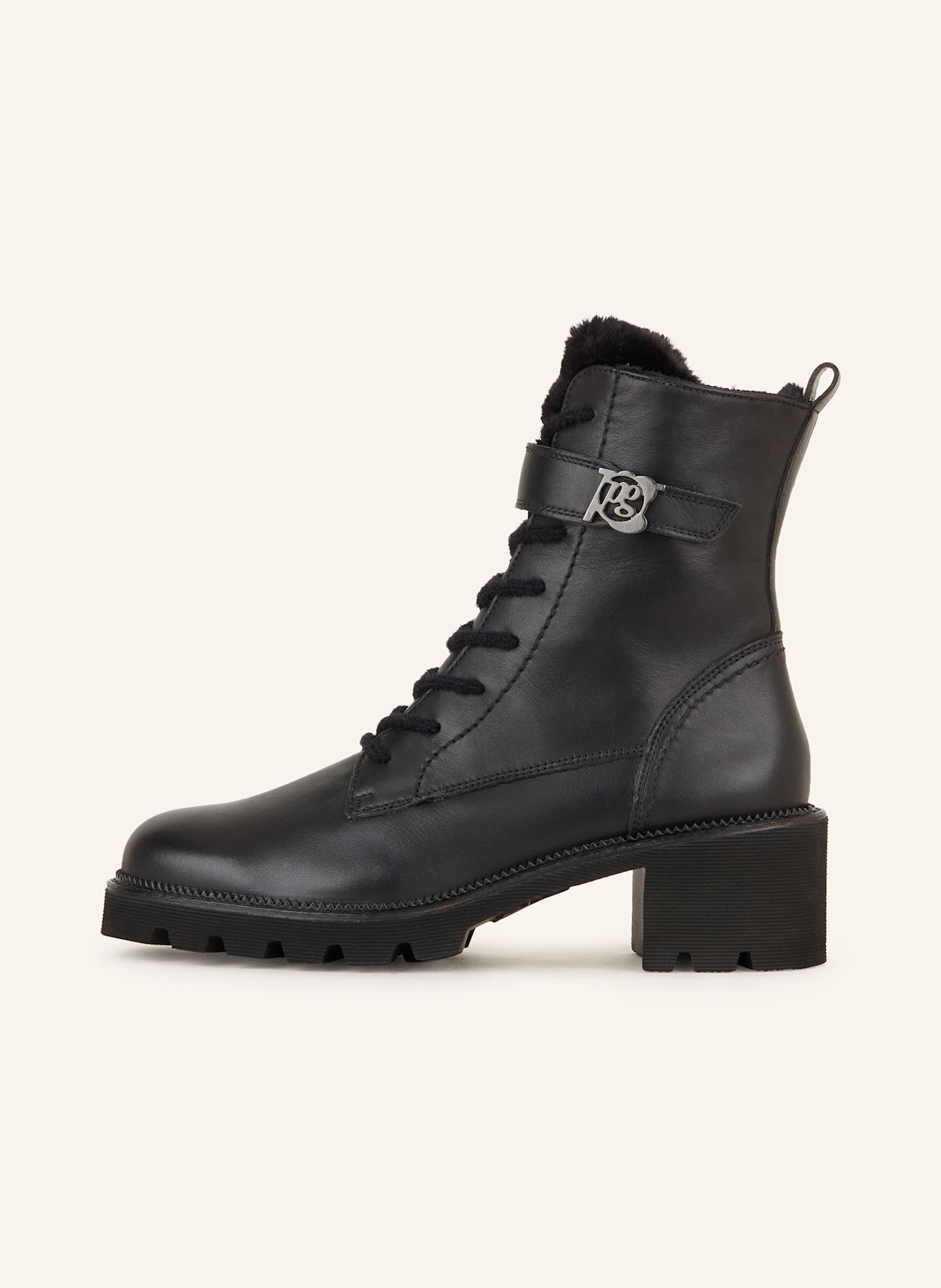 paul green Schnürboots: SCHWARZ