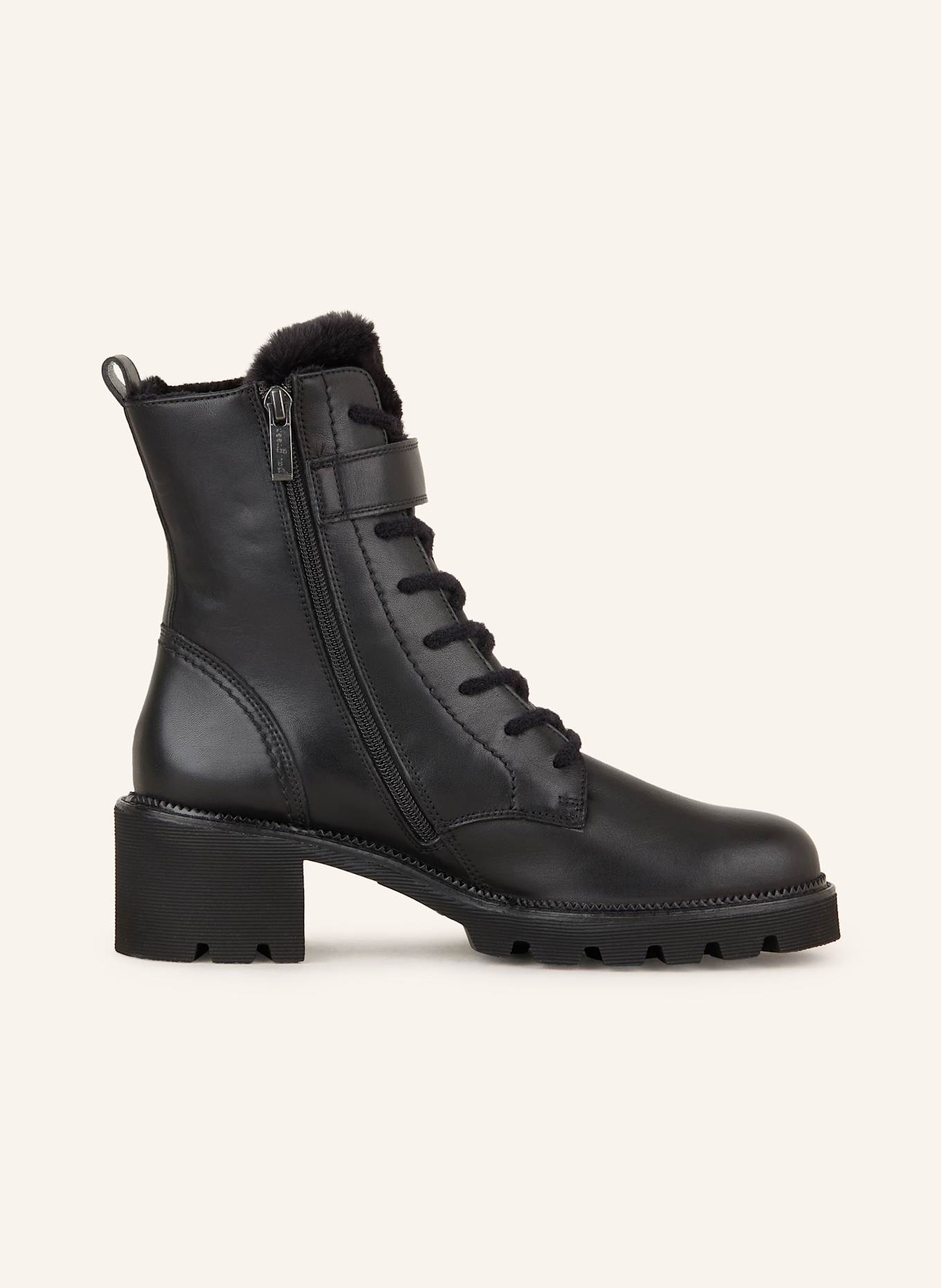paul green Schnürboots: SCHWARZ
