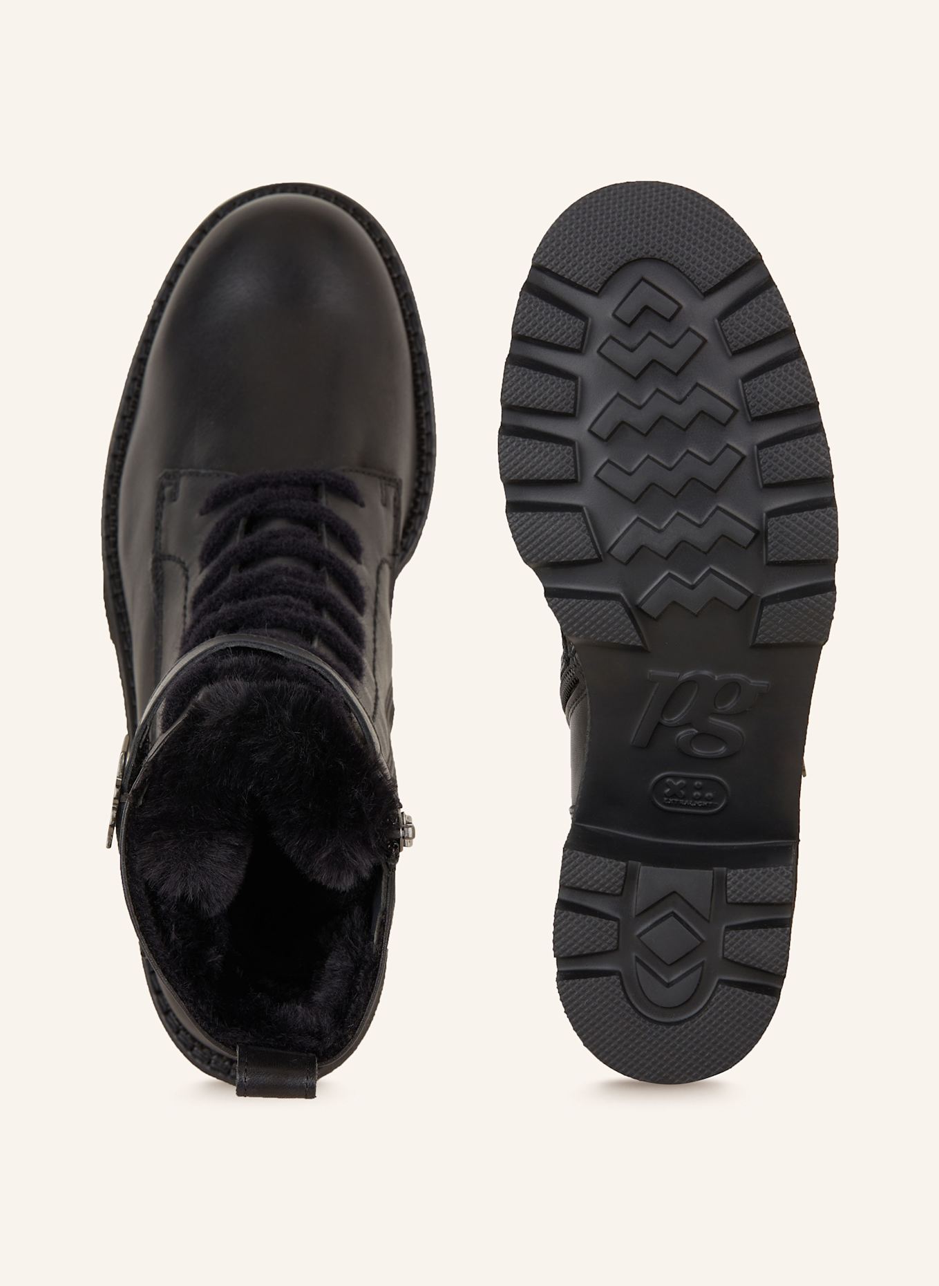 paul green Schnürboots: SCHWARZ