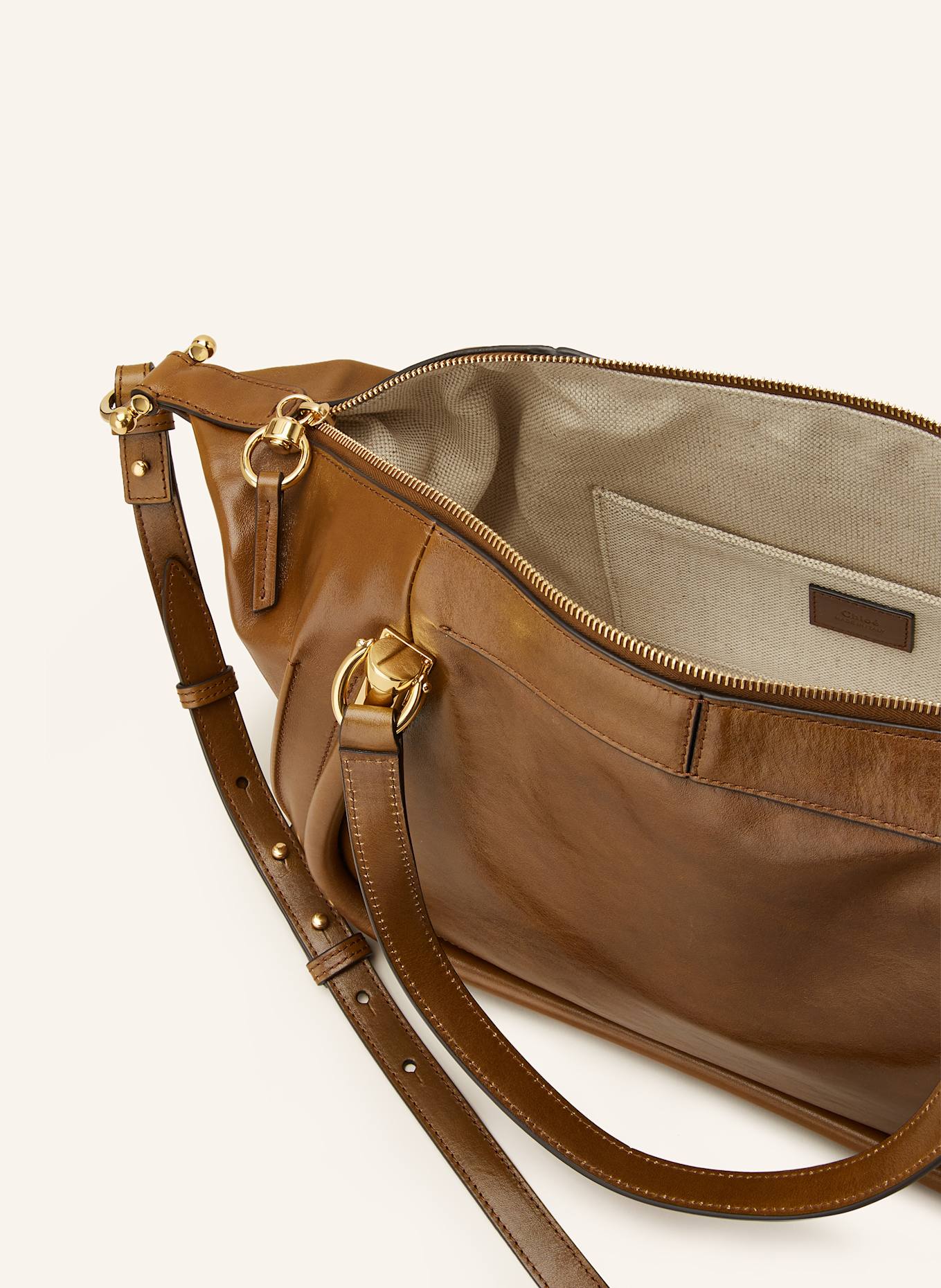 Chloé Handtasche PARATY 24: Bronze Brown