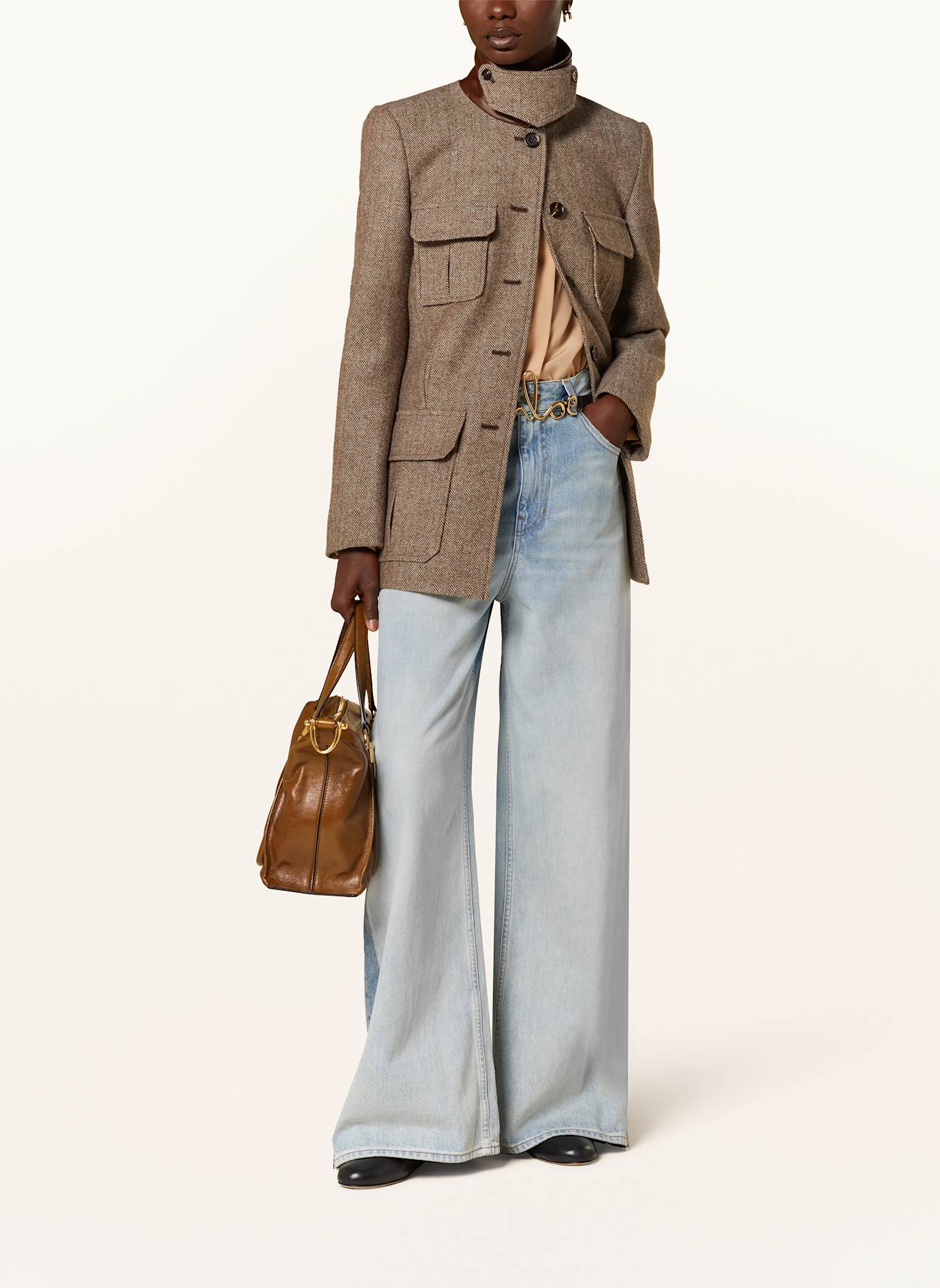 Chloé Handtasche PARATY 24: Bronze Brown